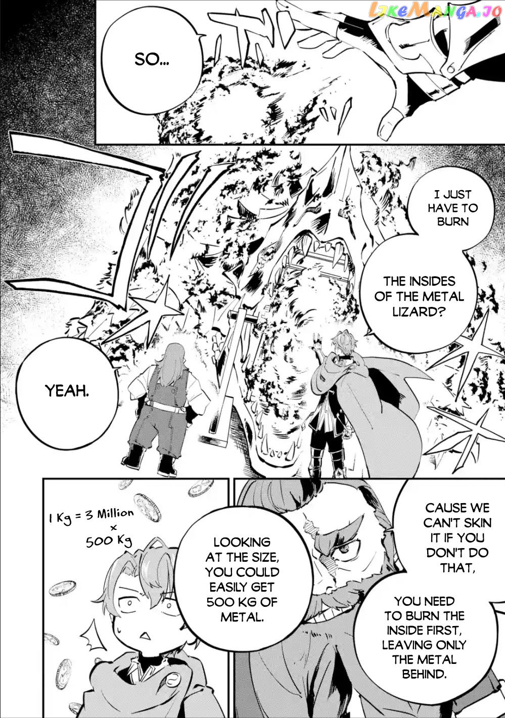 After Being Transferred to Another World I Became a Magical Swordsman Through Cheats chapter 6.1 - page 9