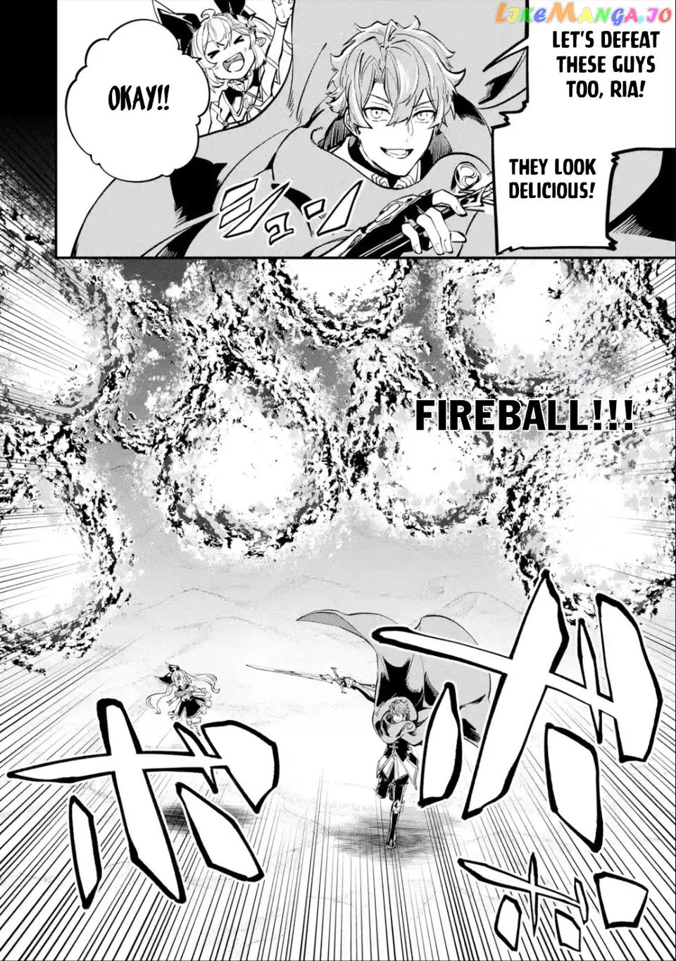 After Being Transferred to Another World I Became a Magical Swordsman Through Cheats chapter 27.2 - page 9