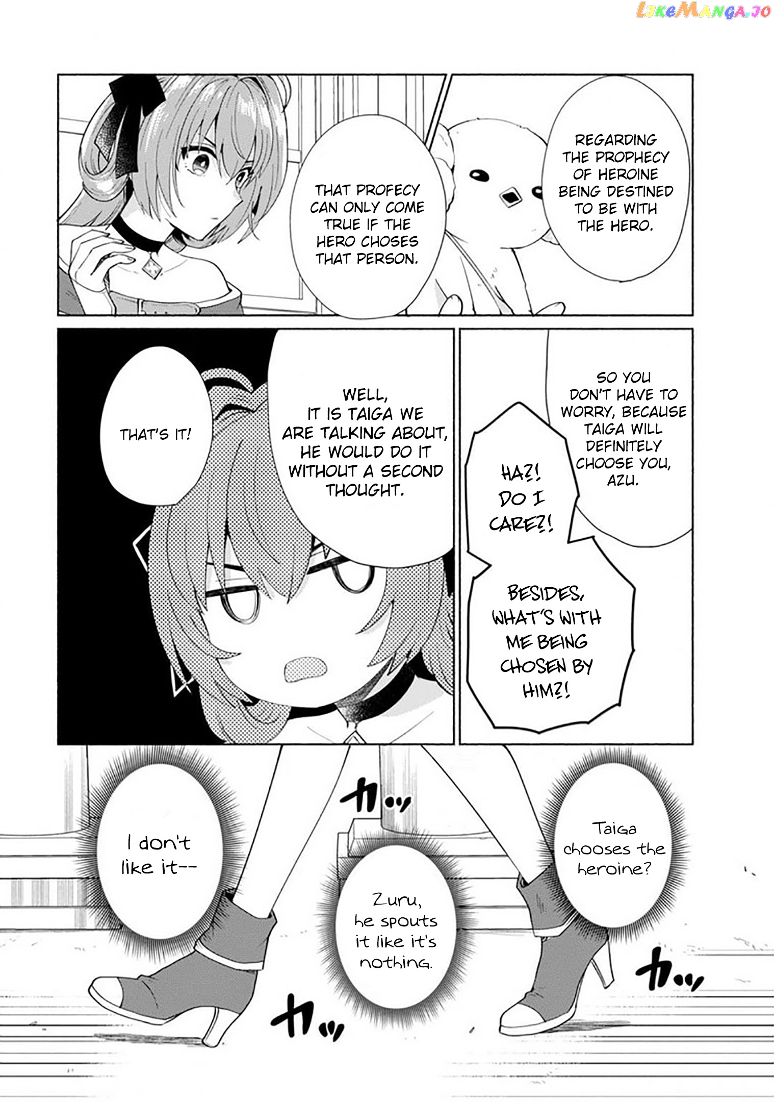 When I Was Reincarnated In Another World, I Was A Heroine And He Was A Hero chapter 27 - page 8