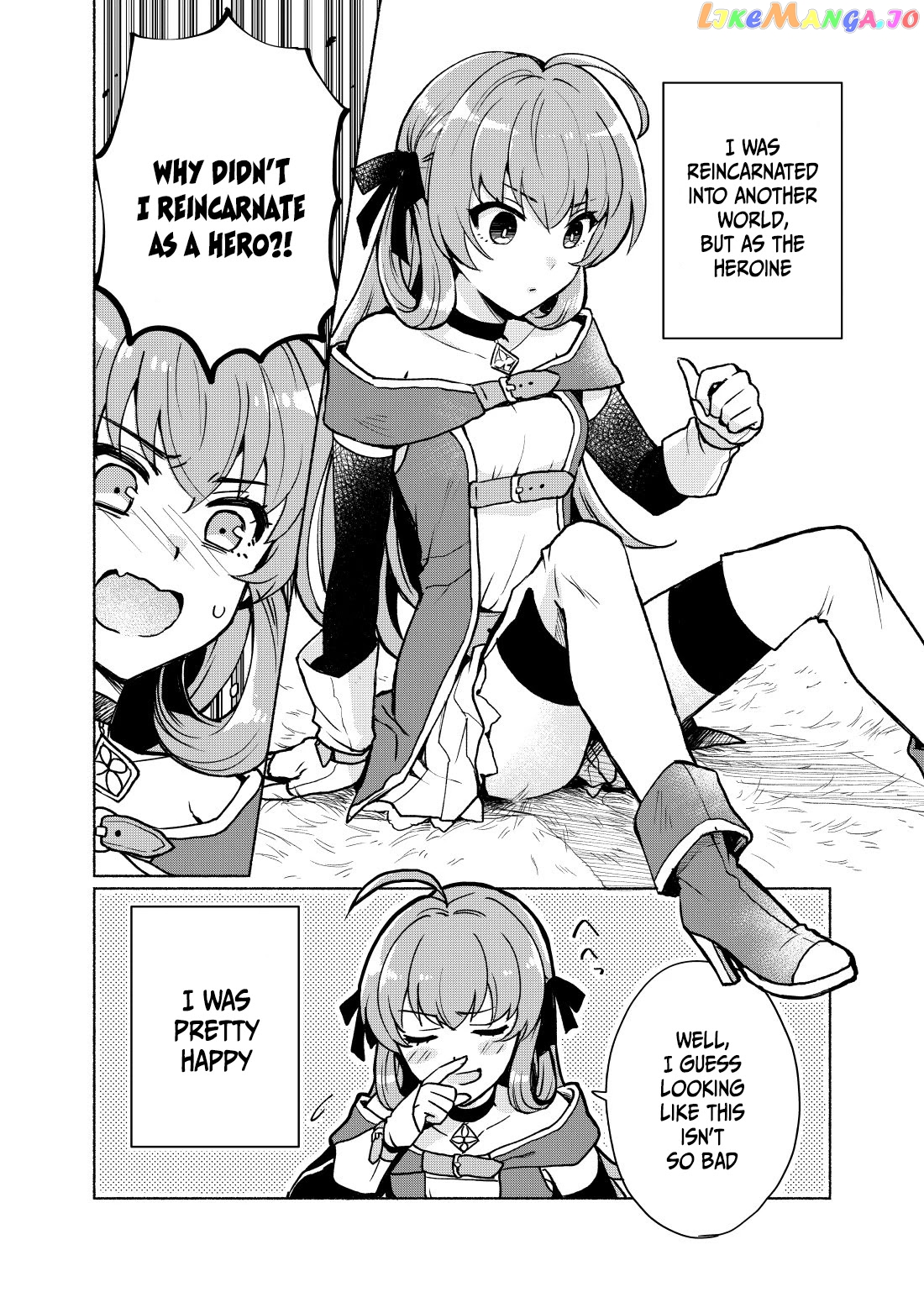 When I Was Reincarnated In Another World, I Was A Heroine And He Was A Hero chapter 1 - page 2