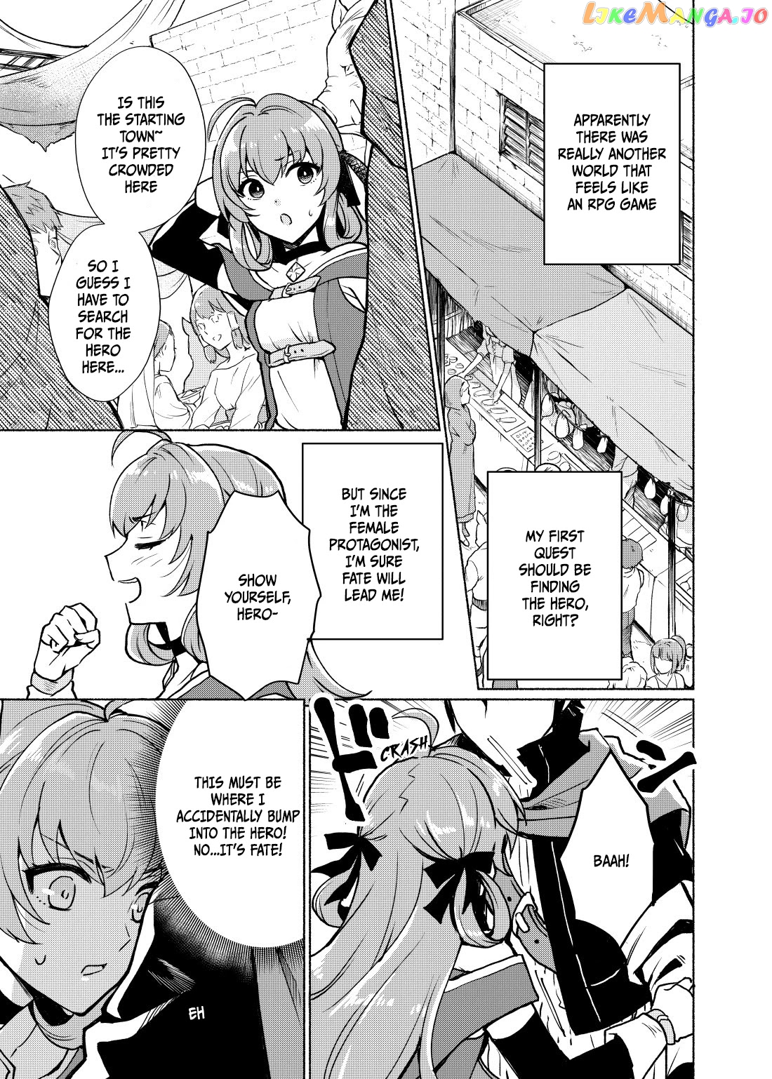 When I Was Reincarnated In Another World, I Was A Heroine And He Was A Hero chapter 1 - page 3