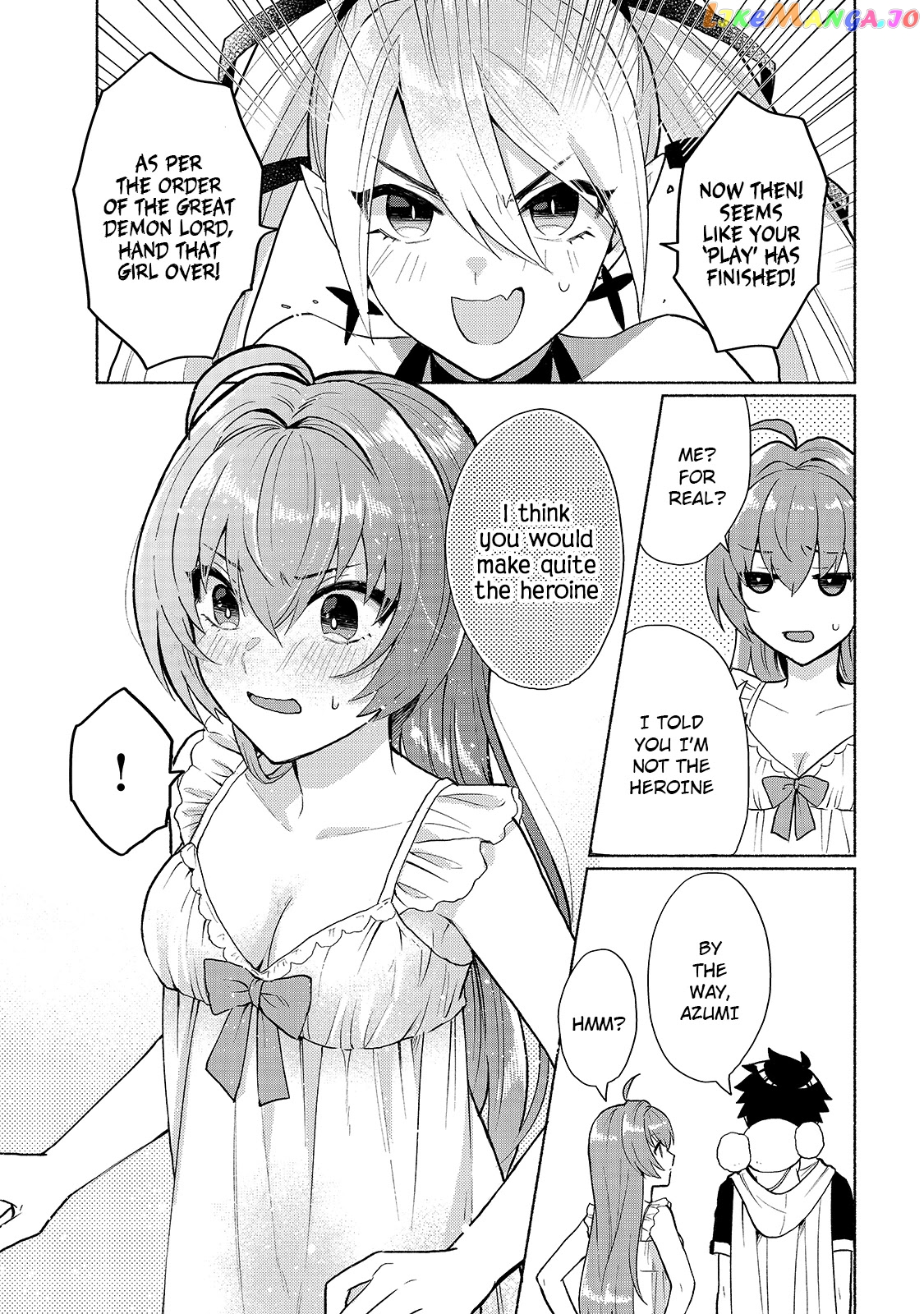 When I Was Reincarnated In Another World, I Was A Heroine And He Was A Hero chapter 11 - page 9