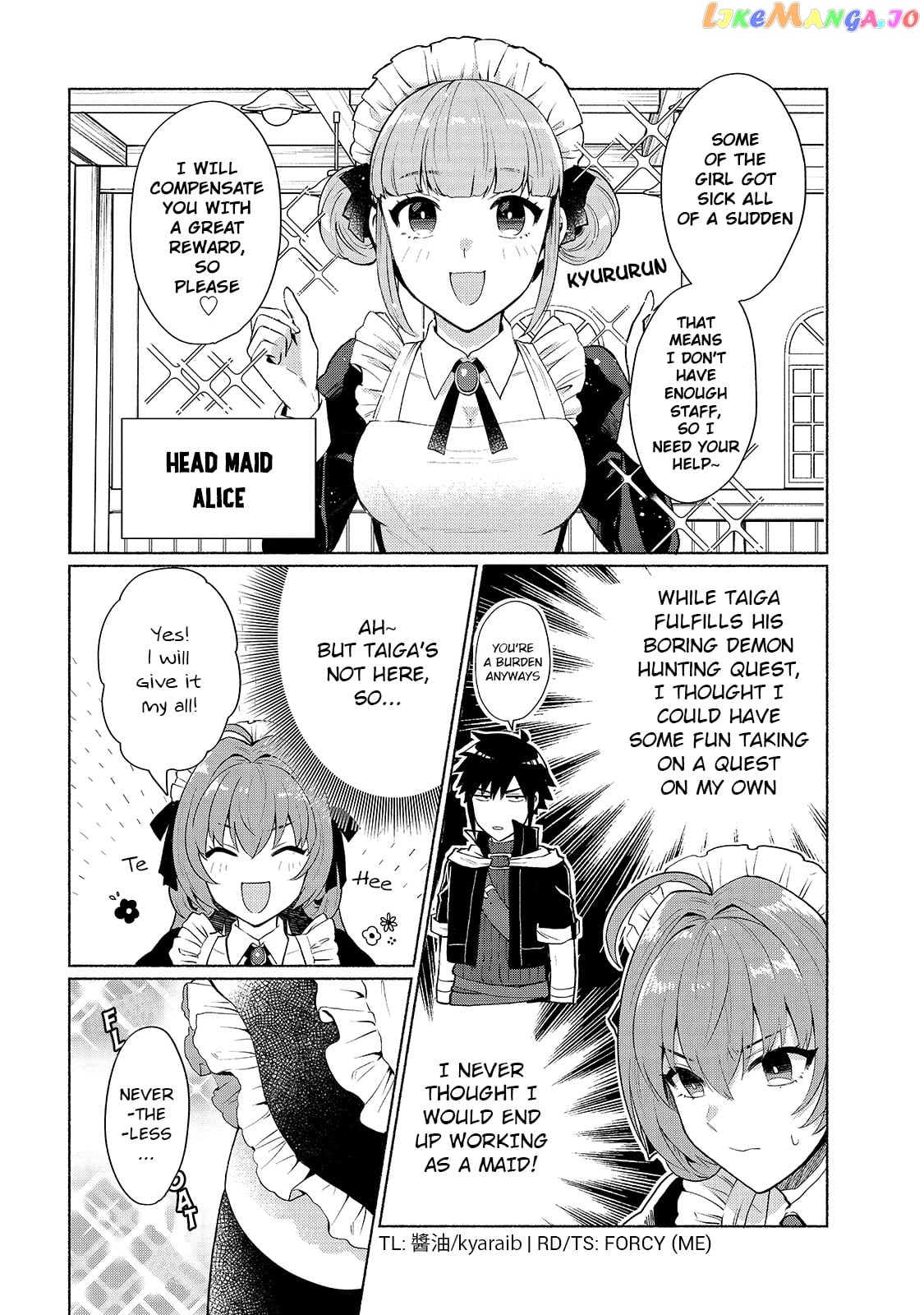When I Was Reincarnated In Another World, I Was A Heroine And He Was A Hero chapter 13 - page 2