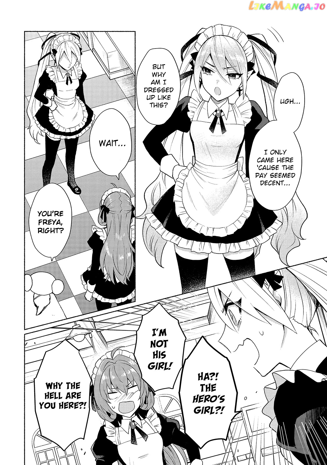When I Was Reincarnated In Another World, I Was A Heroine And He Was A Hero chapter 13 - page 4