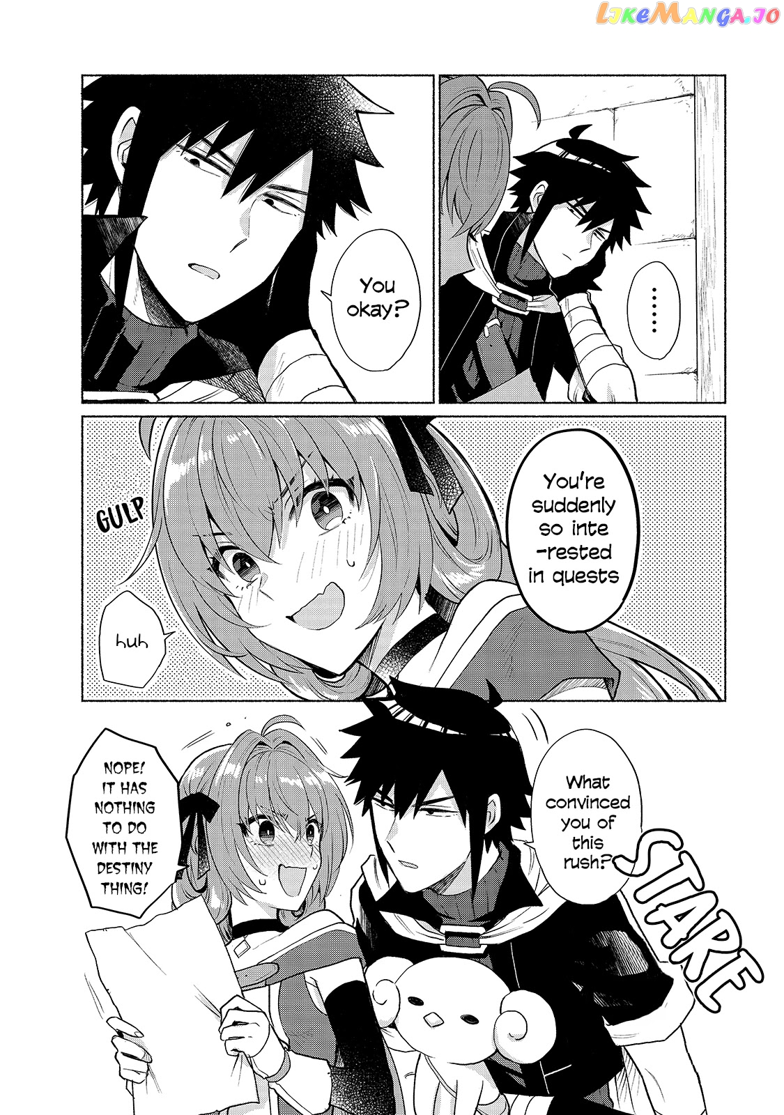 When I Was Reincarnated In Another World, I Was A Heroine And He Was A Hero chapter 15 - page 3