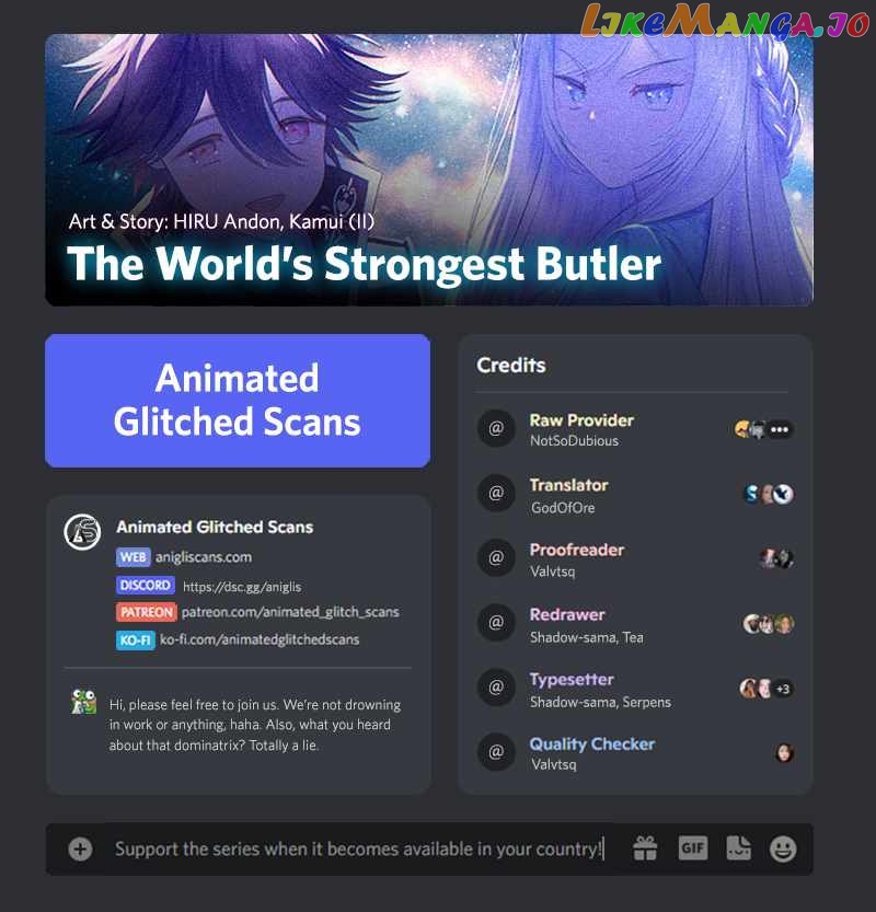 The World’s Strongest Butler chapter 10 - page 1
