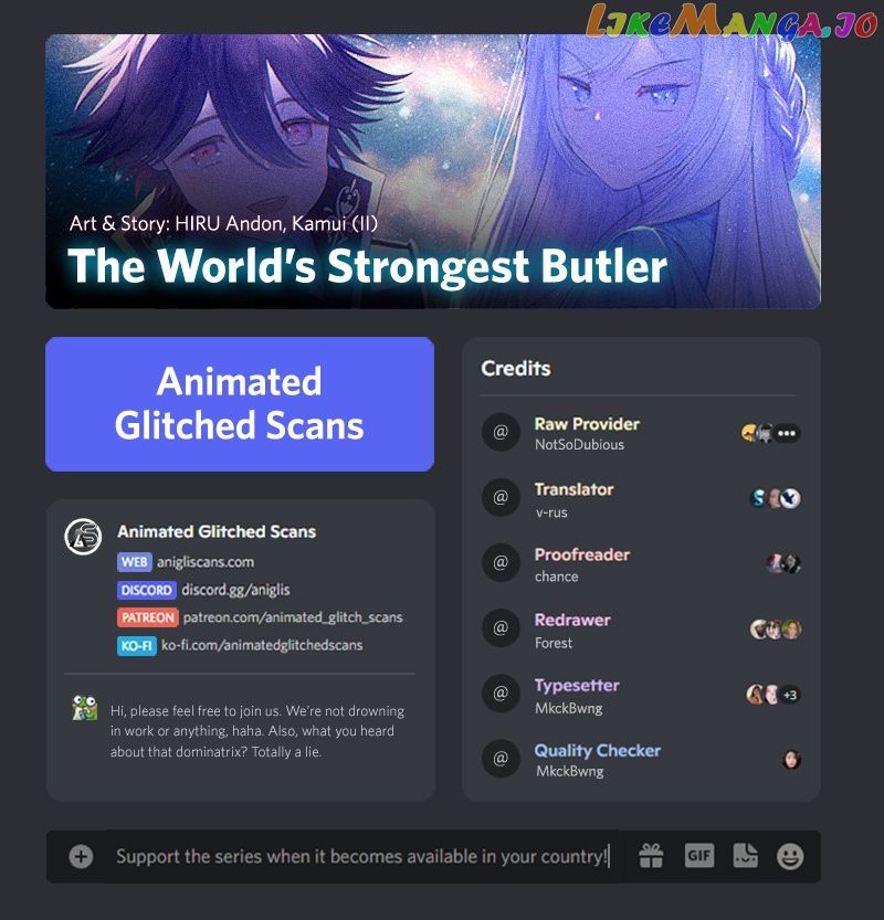 The World’s Strongest Butler chapter 19 - page 1