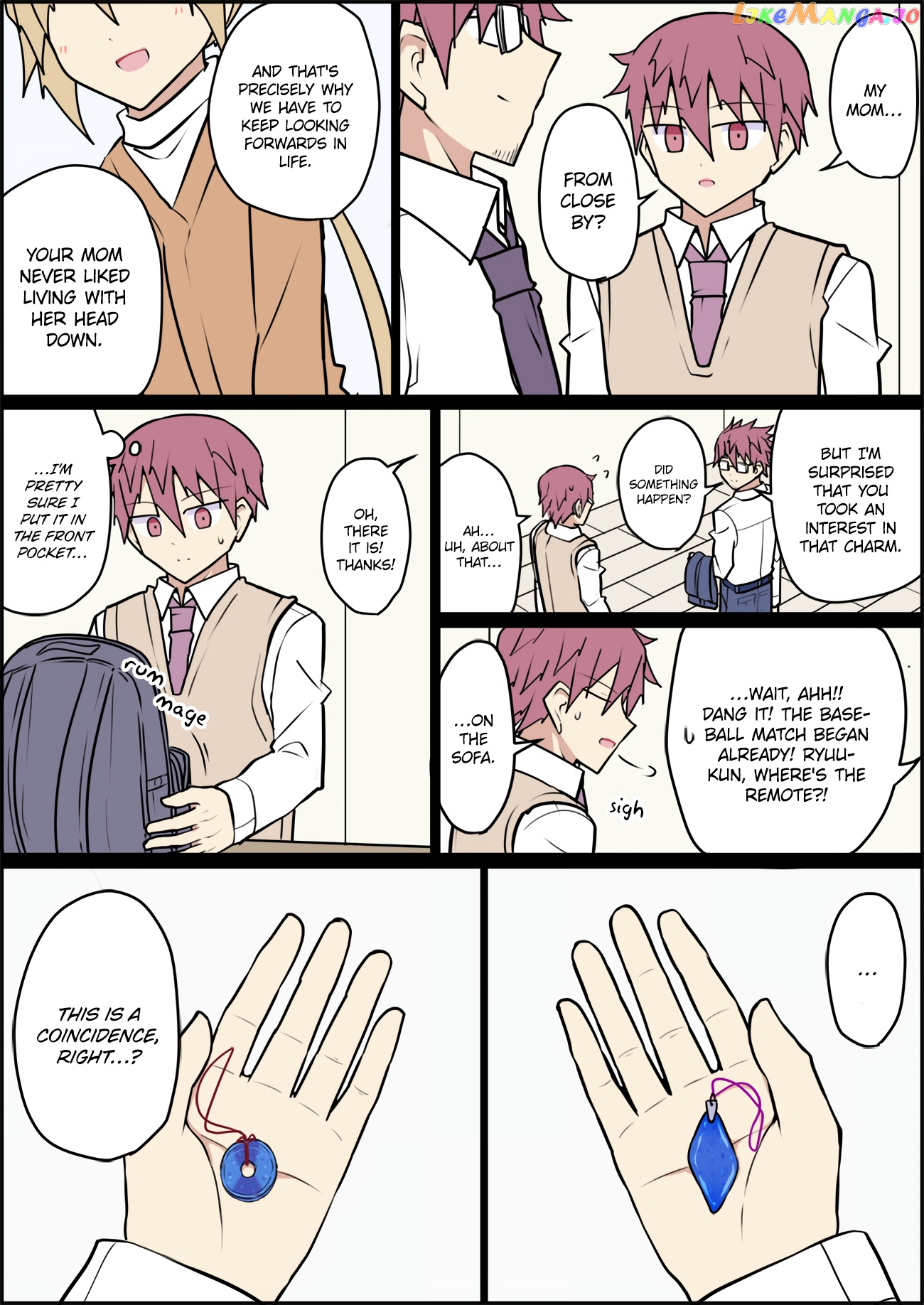 My Junior Was My Mom In Her Past Life chapter 18 - page 8