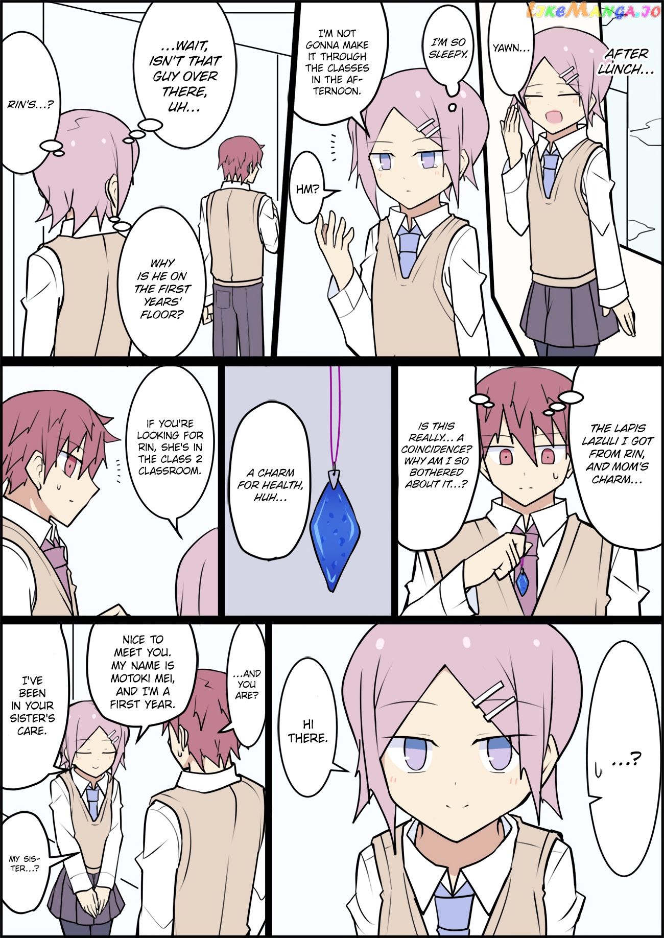 My Junior Was My Mom In Her Past Life chapter 19 - page 1