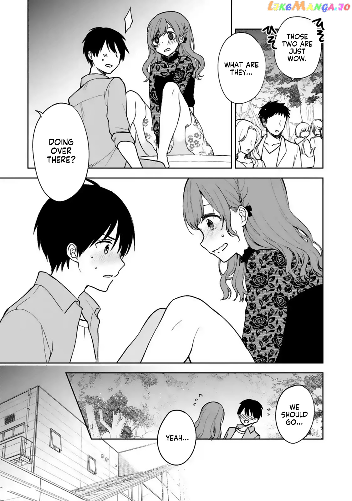 When I Rescued a Beautiful Girl Who Was About to Be Mol*sted, It Was My Childhood Friend Sitting Next to Me chapter 22 - page 11