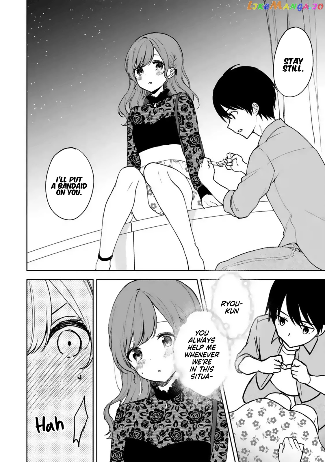 When I Rescued a Beautiful Girl Who Was About to Be Mol*sted, It Was My Childhood Friend Sitting Next to Me chapter 22 - page 8