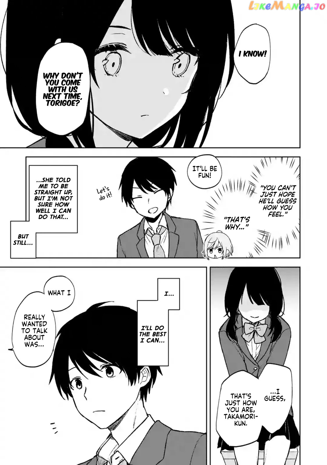When I Rescued a Beautiful Girl Who Was About to Be Mol*sted, It Was My Childhood Friend Sitting Next to Me chapter 23 - page 14