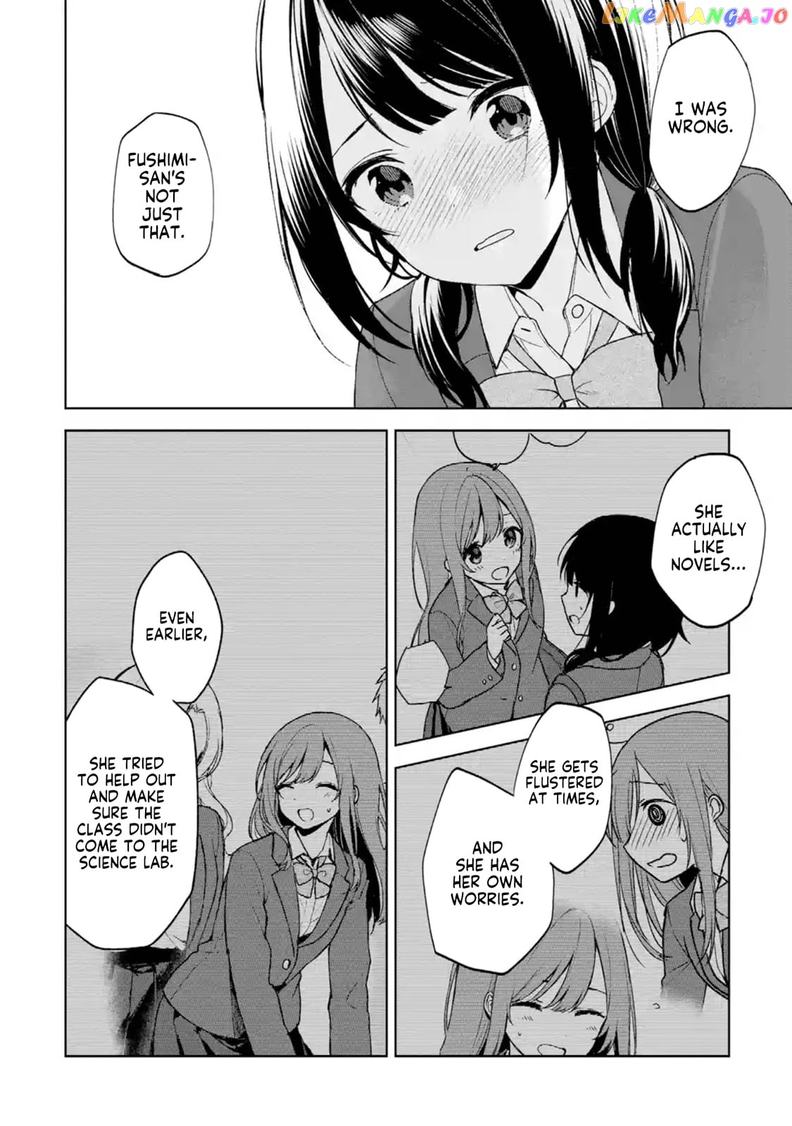 When I Rescued a Beautiful Girl Who Was About to Be Mol*sted, It Was My Childhood Friend Sitting Next to Me chapter 23 - page 25