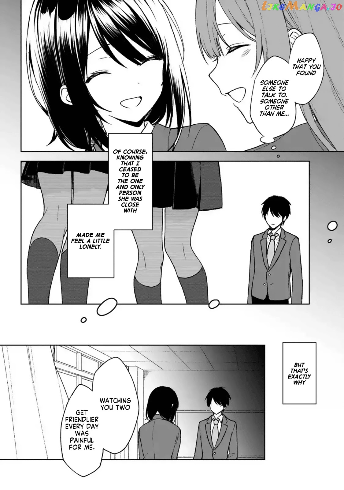 When I Rescued a Beautiful Girl Who Was About to Be Mol*sted, It Was My Childhood Friend Sitting Next to Me chapter 24 - page 5