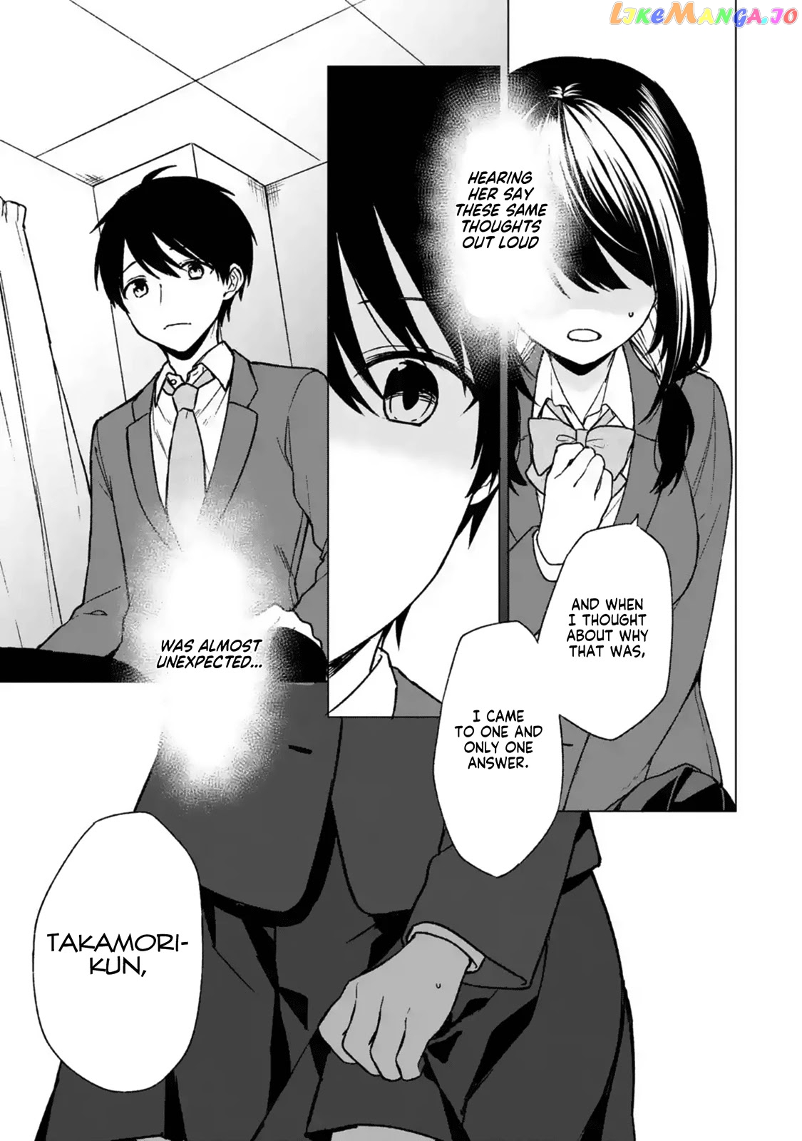 When I Rescued a Beautiful Girl Who Was About to Be Mol*sted, It Was My Childhood Friend Sitting Next to Me chapter 24 - page 6