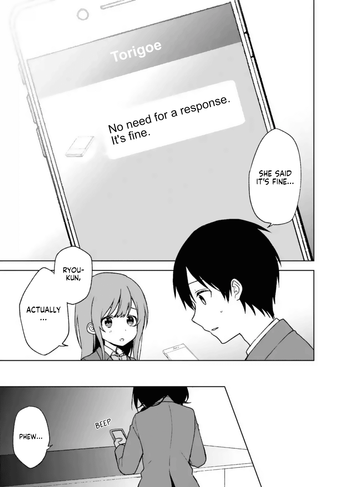 When I Rescued a Beautiful Girl Who Was About to Be Mol*sted, It Was My Childhood Friend Sitting Next to Me chapter 25 - page 26