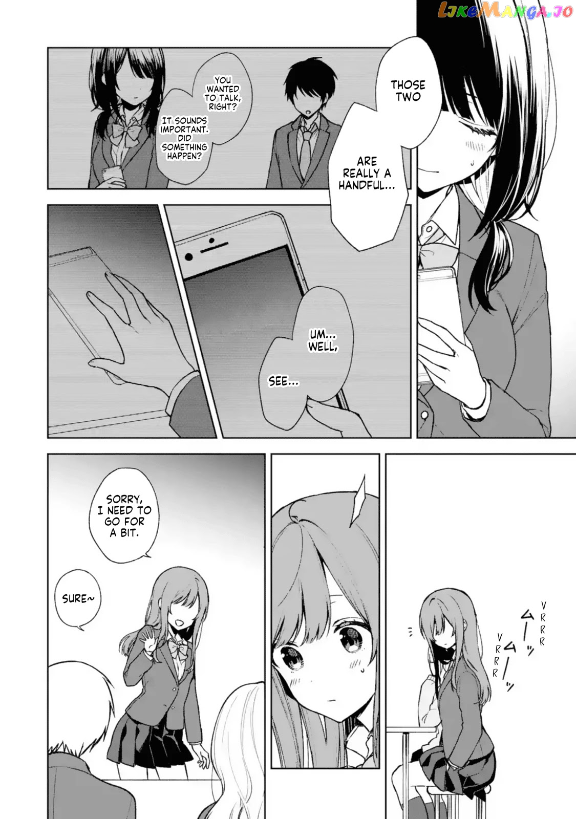 When I Rescued a Beautiful Girl Who Was About to Be Mol*sted, It Was My Childhood Friend Sitting Next to Me chapter 25 - page 27