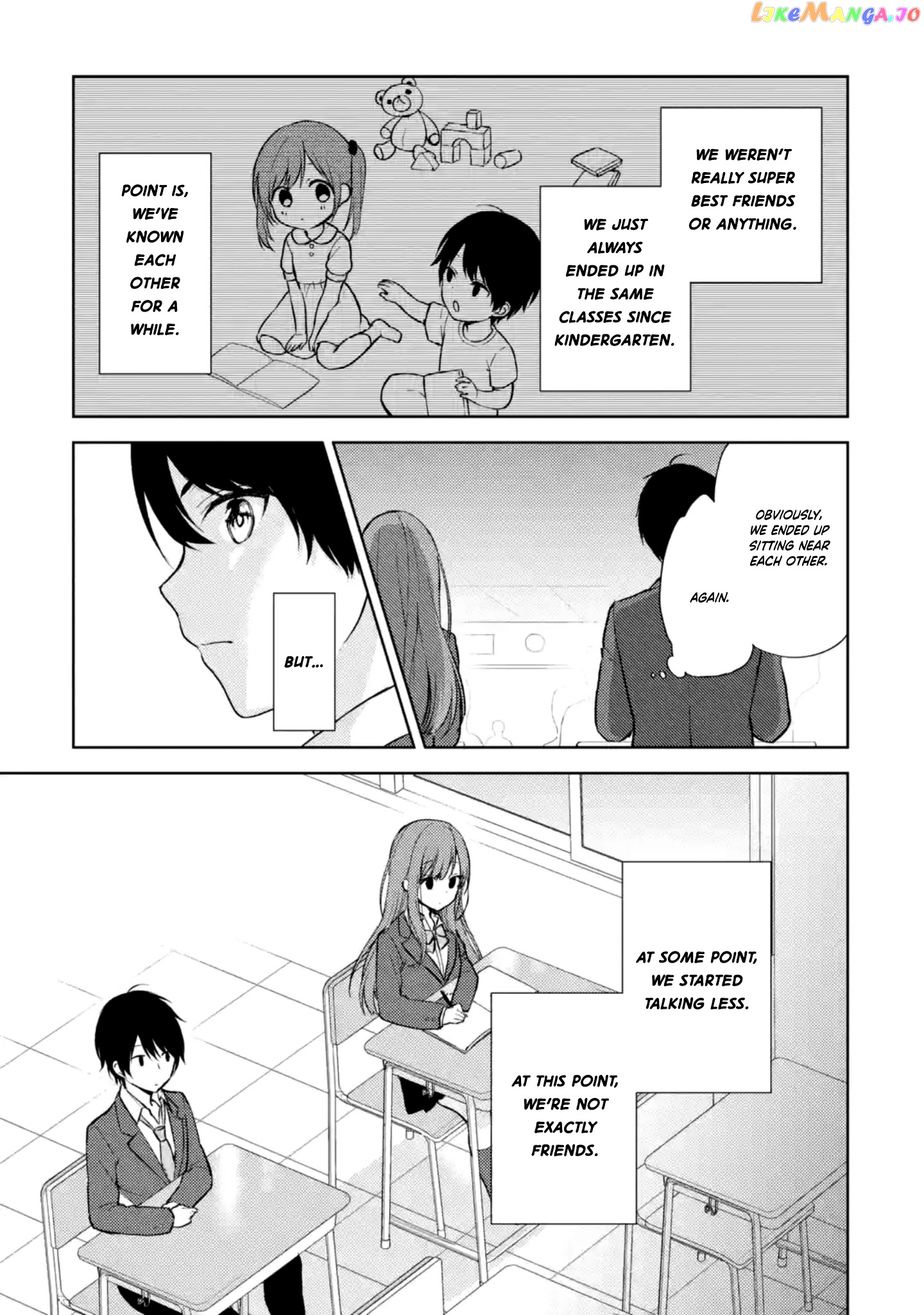 When I Rescued a Beautiful Girl Who Was About to Be Mol*sted, It Was My Childhood Friend Sitting Next to Me chapter 1 - page 14