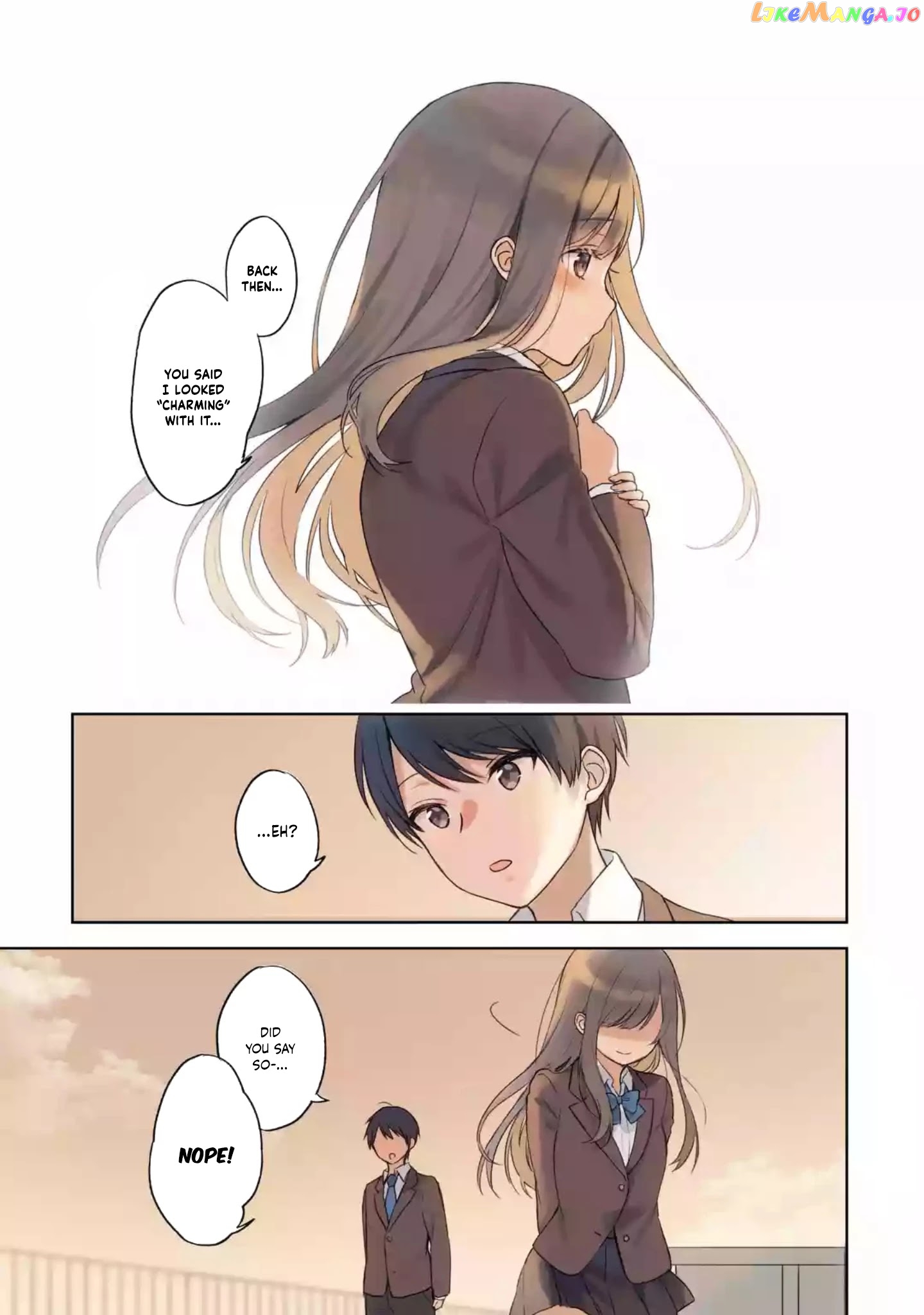When I Rescued a Beautiful Girl Who Was About to Be Mol*sted, It Was My Childhood Friend Sitting Next to Me chapter 1 - page 22