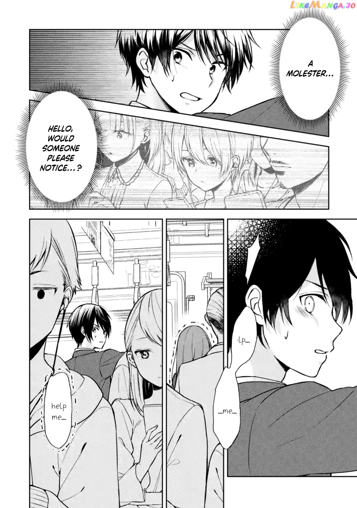 When I Rescued a Beautiful Girl Who Was About to Be Mol*sted, It Was My Childhood Friend Sitting Next to Me chapter 1 - page 5