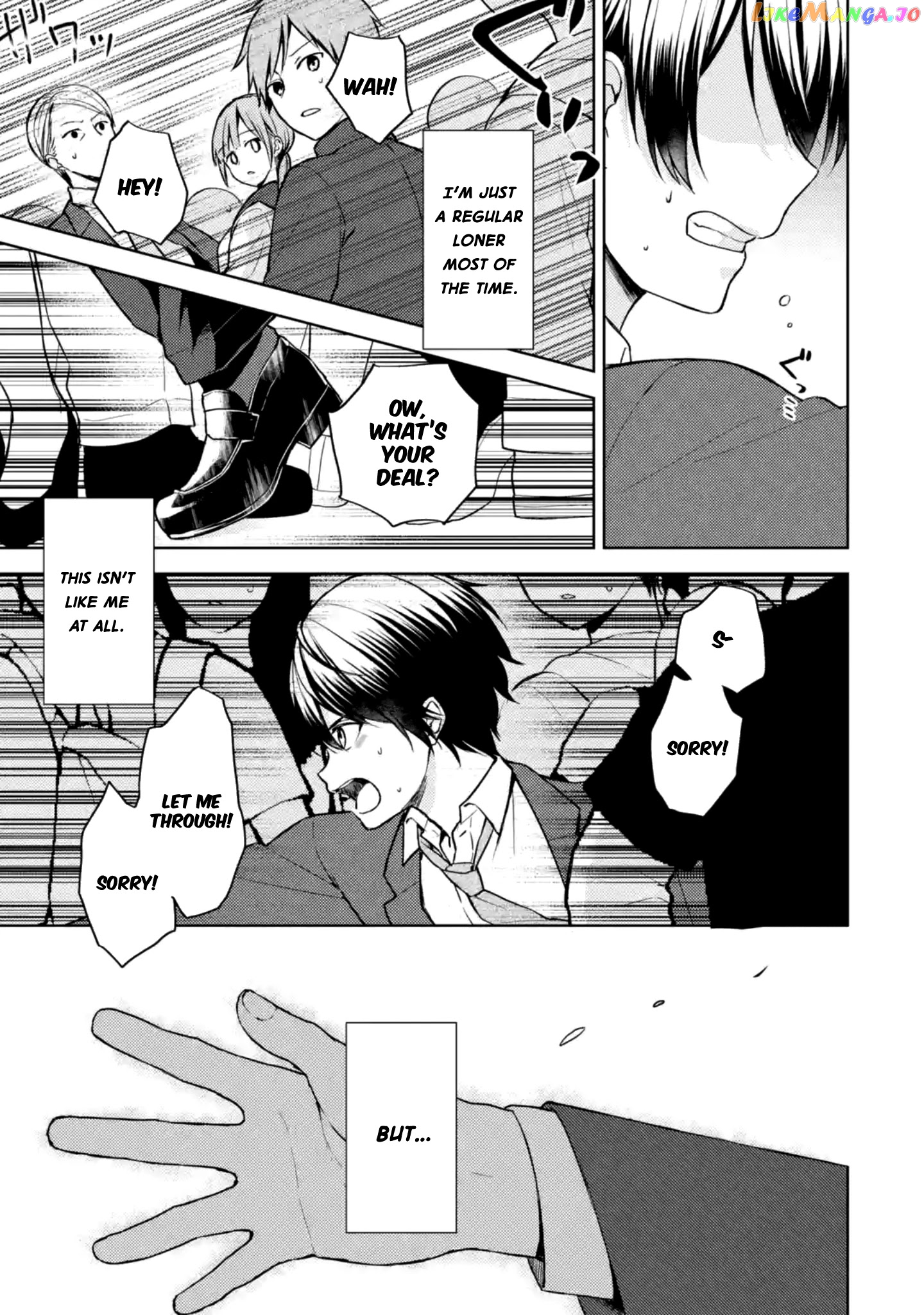 When I Rescued a Beautiful Girl Who Was About to Be Mol*sted, It Was My Childhood Friend Sitting Next to Me chapter 1 - page 6