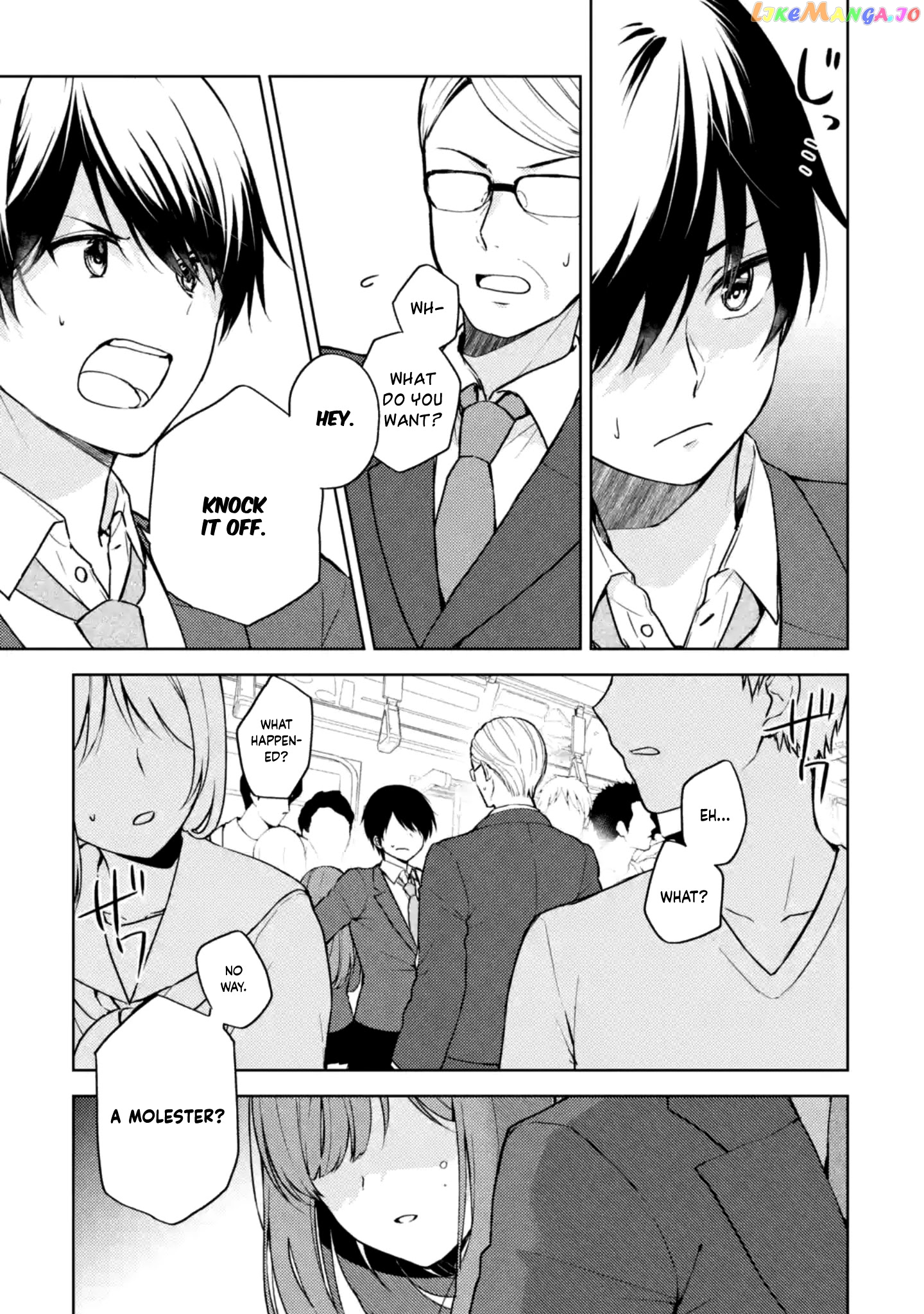 When I Rescued a Beautiful Girl Who Was About to Be Mol*sted, It Was My Childhood Friend Sitting Next to Me chapter 1 - page 8