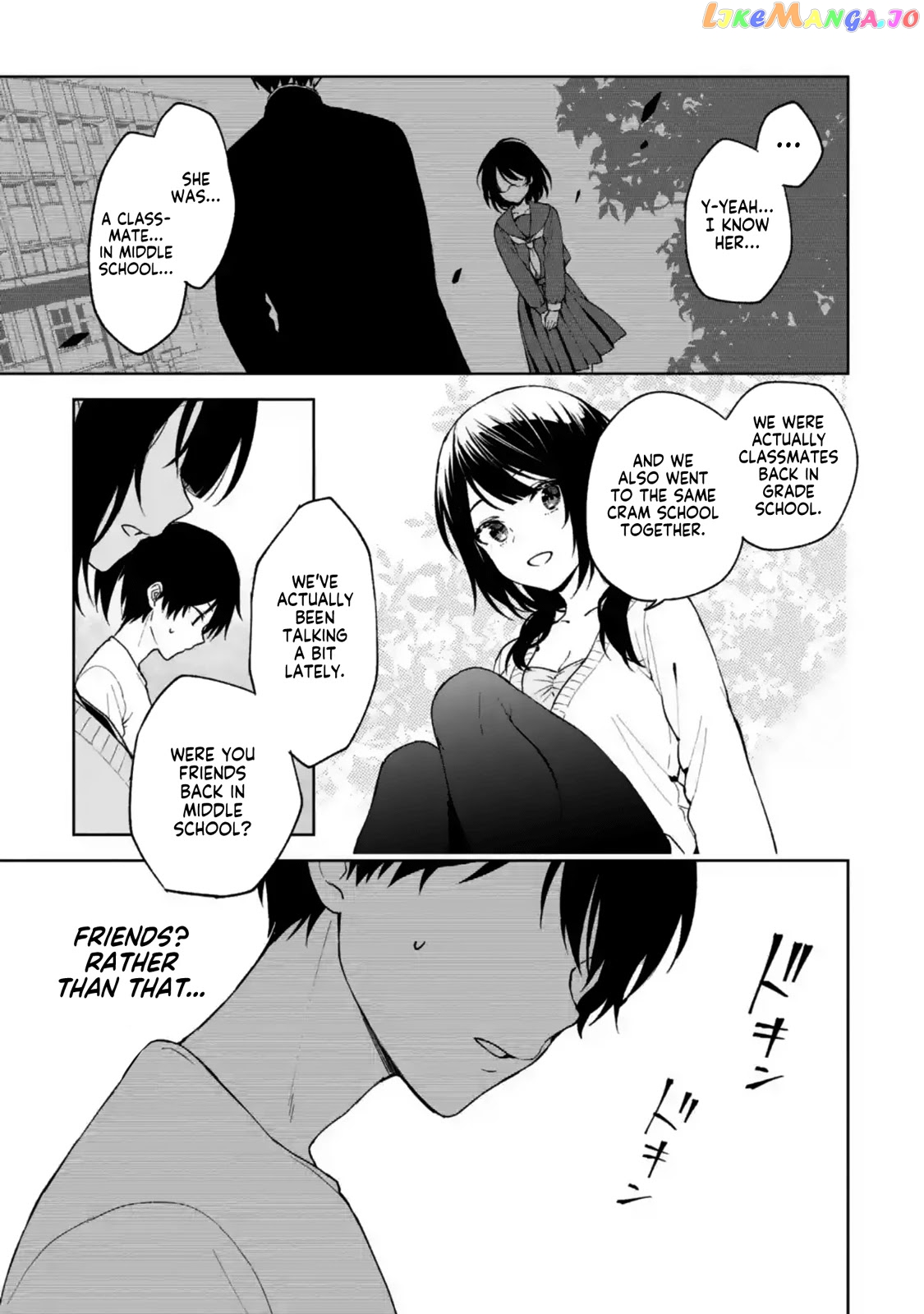 When I Rescued a Beautiful Girl Who Was About to Be Mol*sted, It Was My Childhood Friend Sitting Next to Me chapter 26 - page 24
