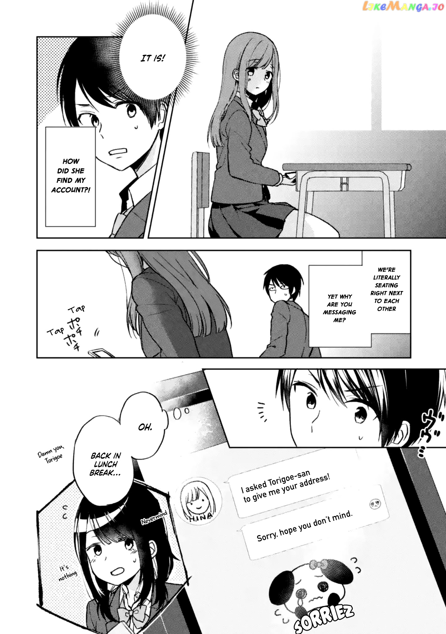 When I Rescued a Beautiful Girl Who Was About to Be Mol*sted, It Was My Childhood Friend Sitting Next to Me chapter 2 - page 24