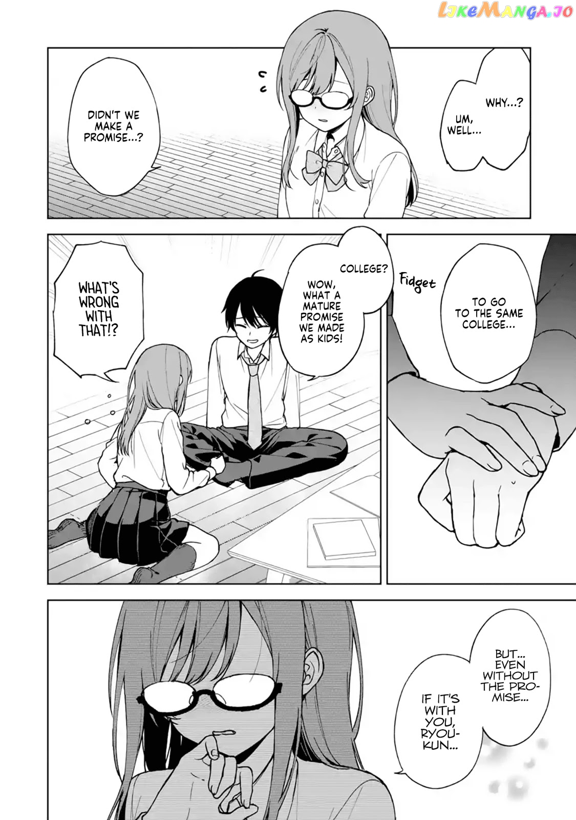 When I Rescued a Beautiful Girl Who Was About to Be Mol*sted, It Was My Childhood Friend Sitting Next to Me chapter 27 - page 16