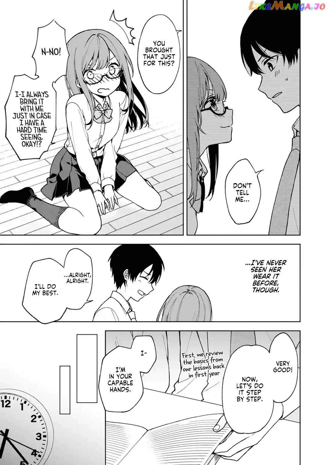 When I Rescued a Beautiful Girl Who Was About to Be Mol*sted, It Was My Childhood Friend Sitting Next to Me chapter 27 - page 9