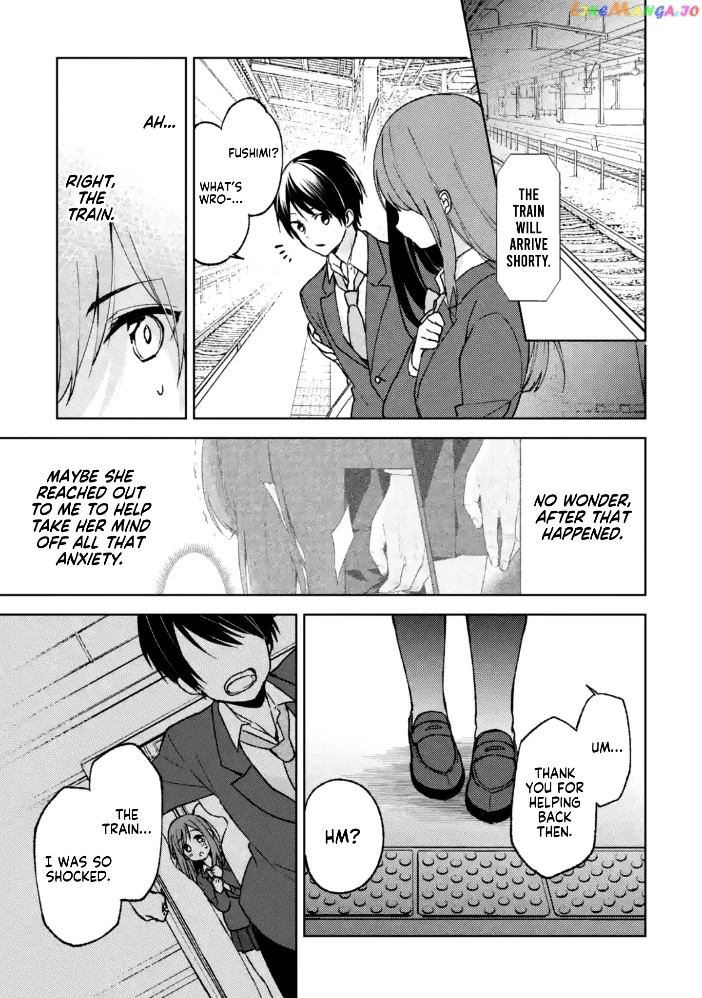 When I Rescued a Beautiful Girl Who Was About to Be Mol*sted, It Was My Childhood Friend Sitting Next to Me chapter 3 - page 11