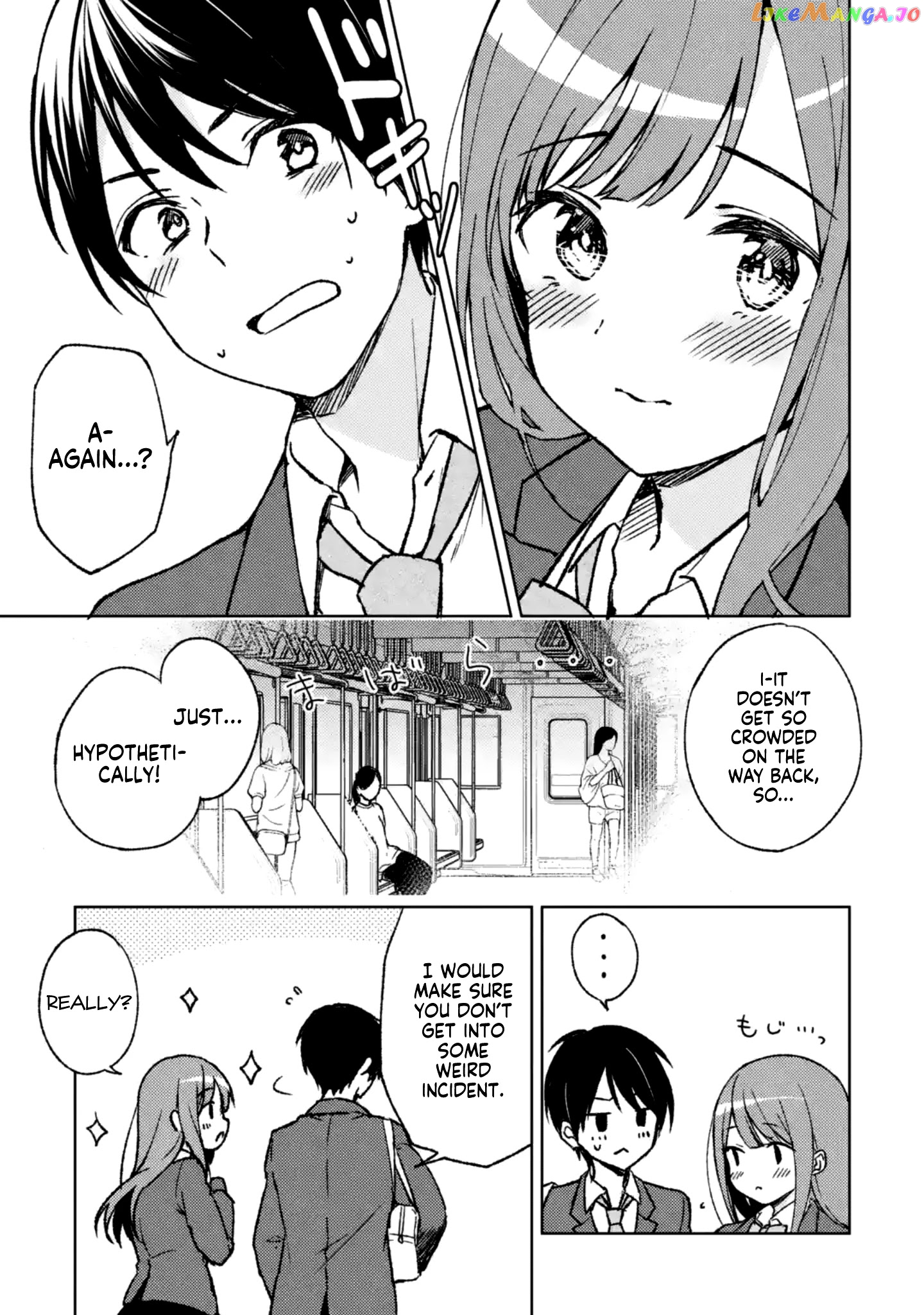 When I Rescued a Beautiful Girl Who Was About to Be Mol*sted, It Was My Childhood Friend Sitting Next to Me chapter 3 - page 15