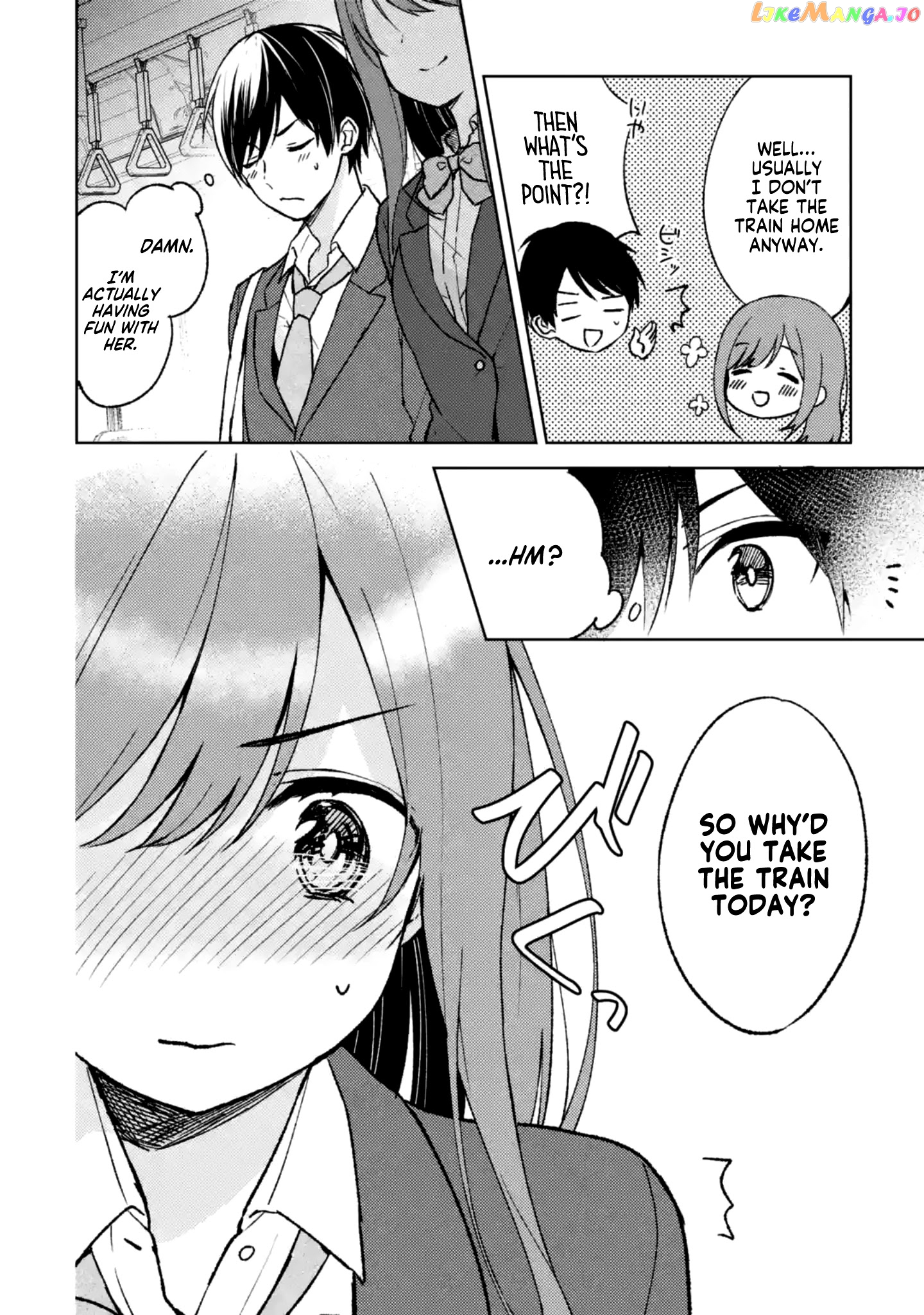 When I Rescued a Beautiful Girl Who Was About to Be Mol*sted, It Was My Childhood Friend Sitting Next to Me chapter 3 - page 16