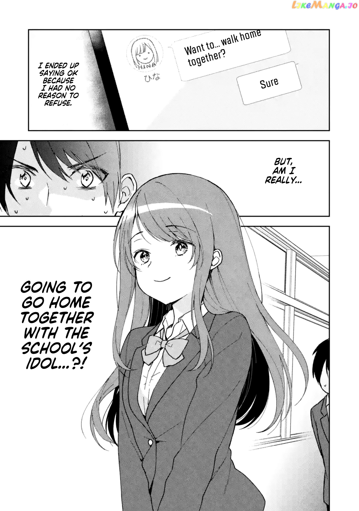 When I Rescued a Beautiful Girl Who Was About to Be Mol*sted, It Was My Childhood Friend Sitting Next to Me chapter 3 - page 3