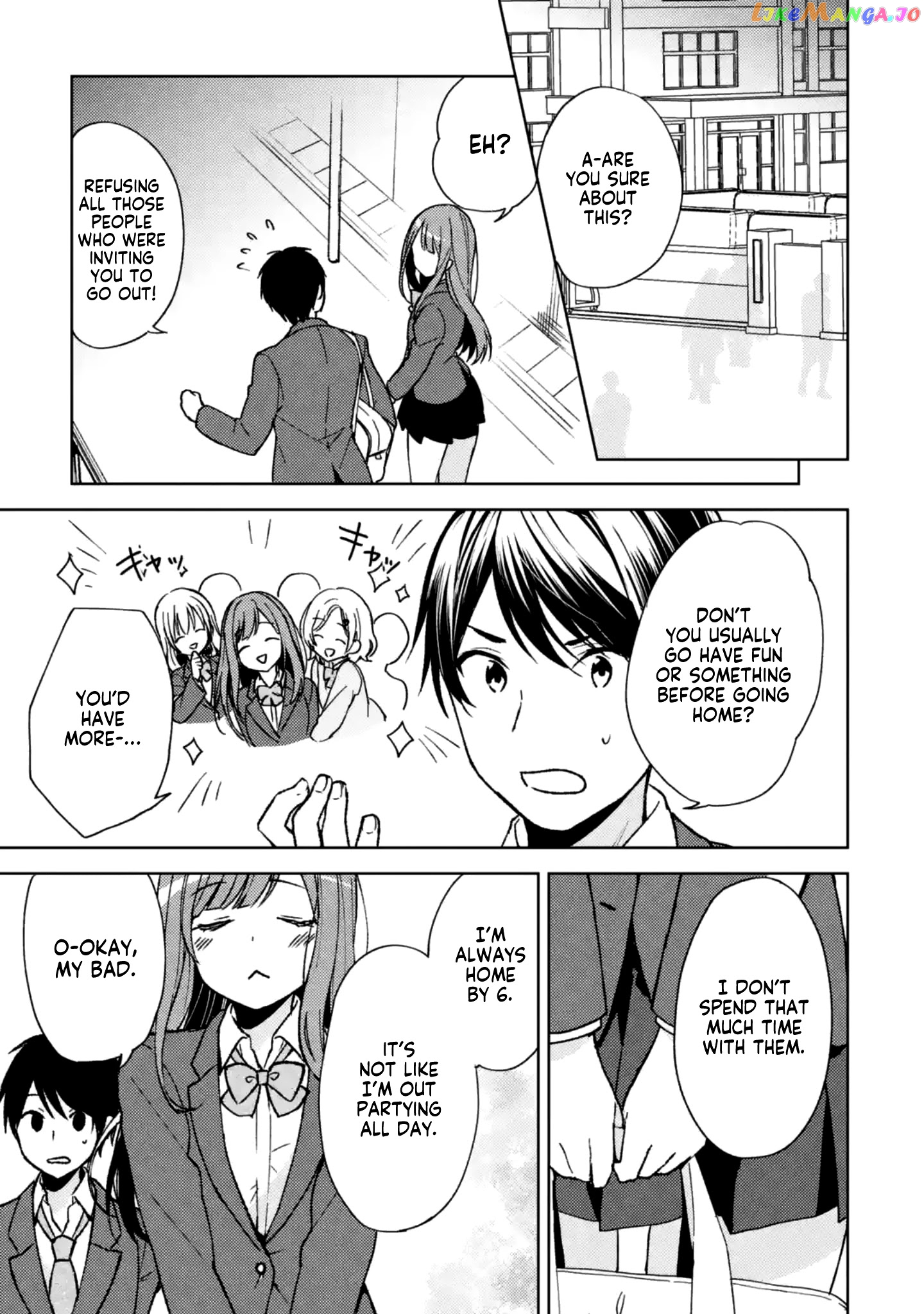 When I Rescued a Beautiful Girl Who Was About to Be Mol*sted, It Was My Childhood Friend Sitting Next to Me chapter 3 - page 5