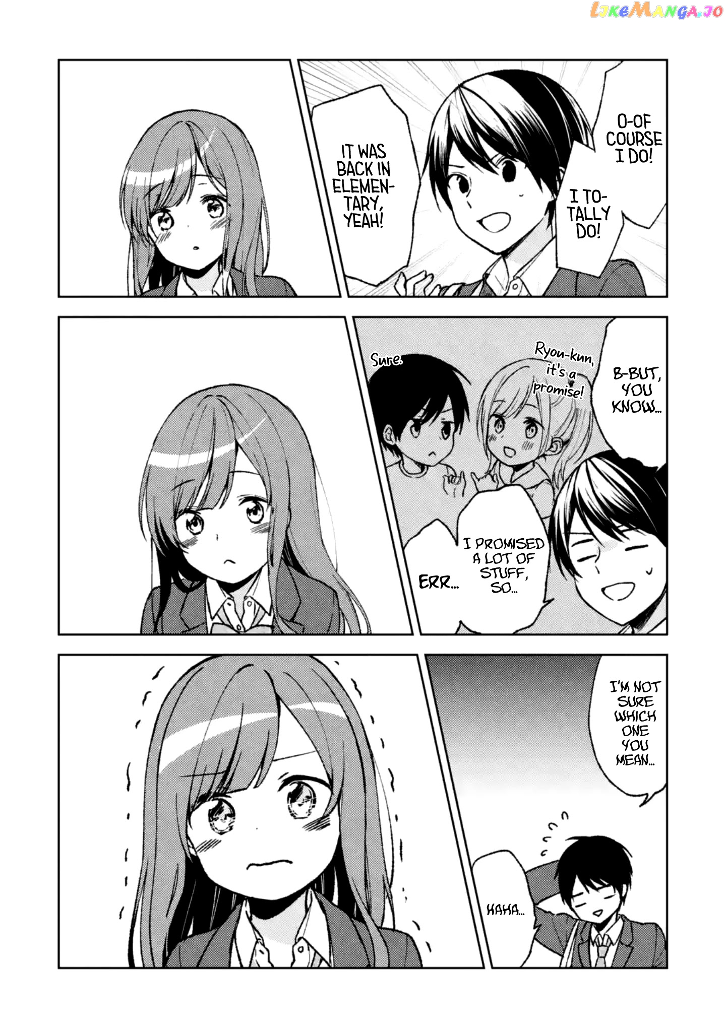 When I Rescued a Beautiful Girl Who Was About to Be Mol*sted, It Was My Childhood Friend Sitting Next to Me chapter 3 - page 8