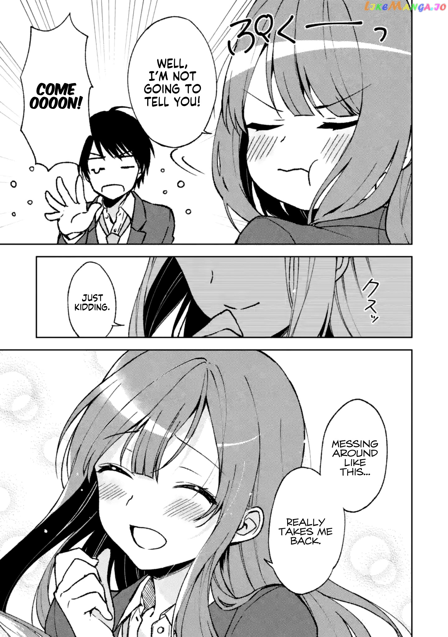 When I Rescued a Beautiful Girl Who Was About to Be Mol*sted, It Was My Childhood Friend Sitting Next to Me chapter 3 - page 9