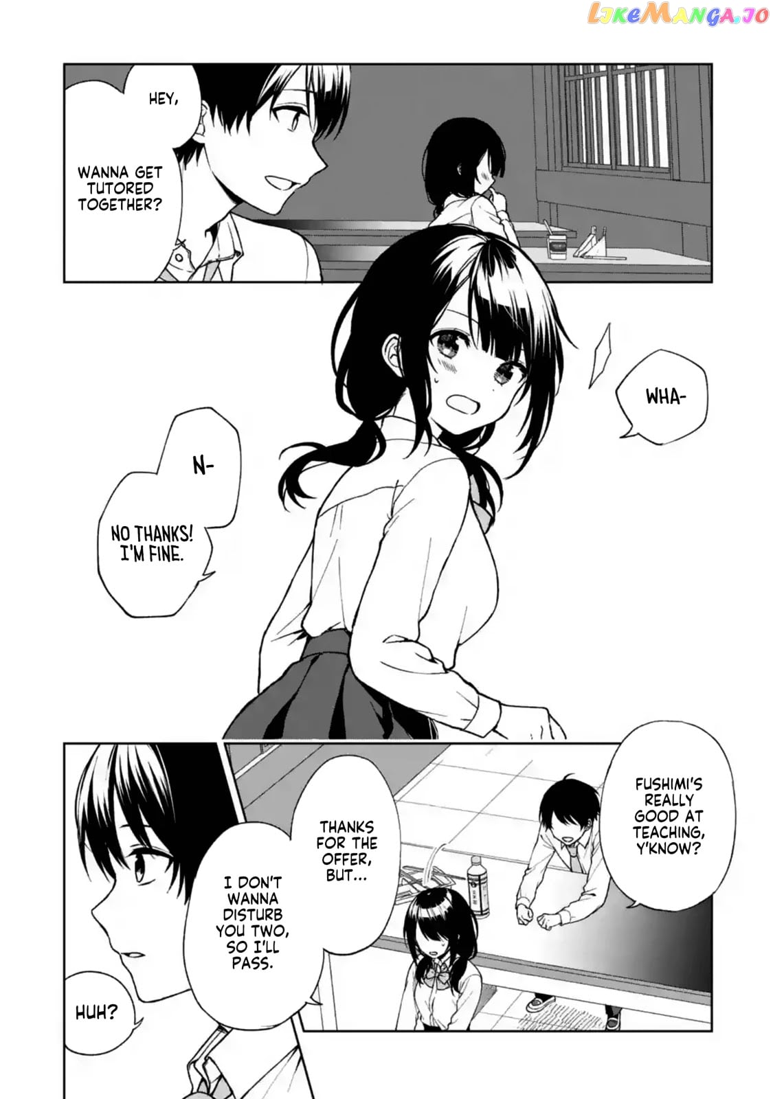 When I Rescued a Beautiful Girl Who Was About to Be Mol*sted, It Was My Childhood Friend Sitting Next to Me chapter 28 - page 3