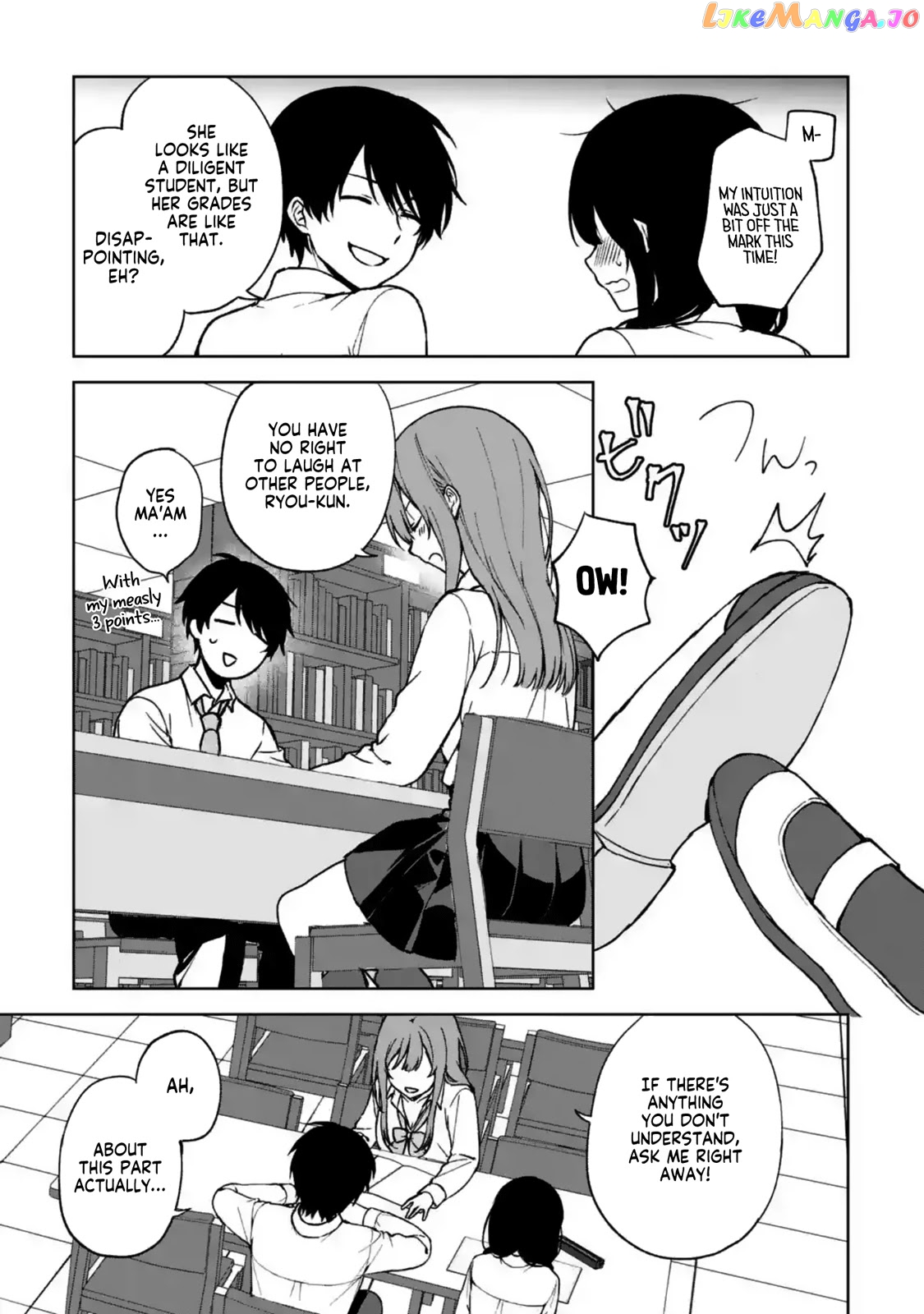 When I Rescued a Beautiful Girl Who Was About to Be Mol*sted, It Was My Childhood Friend Sitting Next to Me chapter 28 - page 8