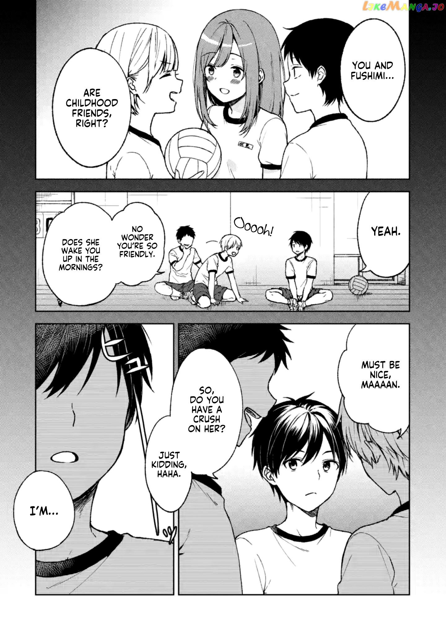 When I Rescued a Beautiful Girl Who Was About to Be Mol*sted, It Was My Childhood Friend Sitting Next to Me chapter 4 - page 1