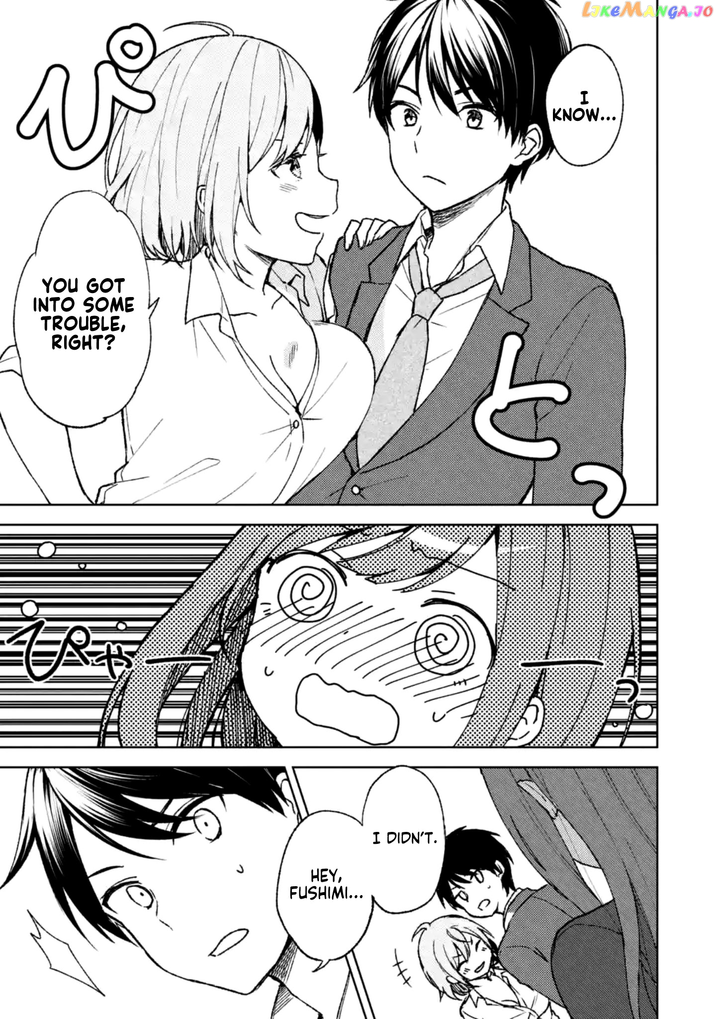 When I Rescued a Beautiful Girl Who Was About to Be Mol*sted, It Was My Childhood Friend Sitting Next to Me chapter 4 - page 5