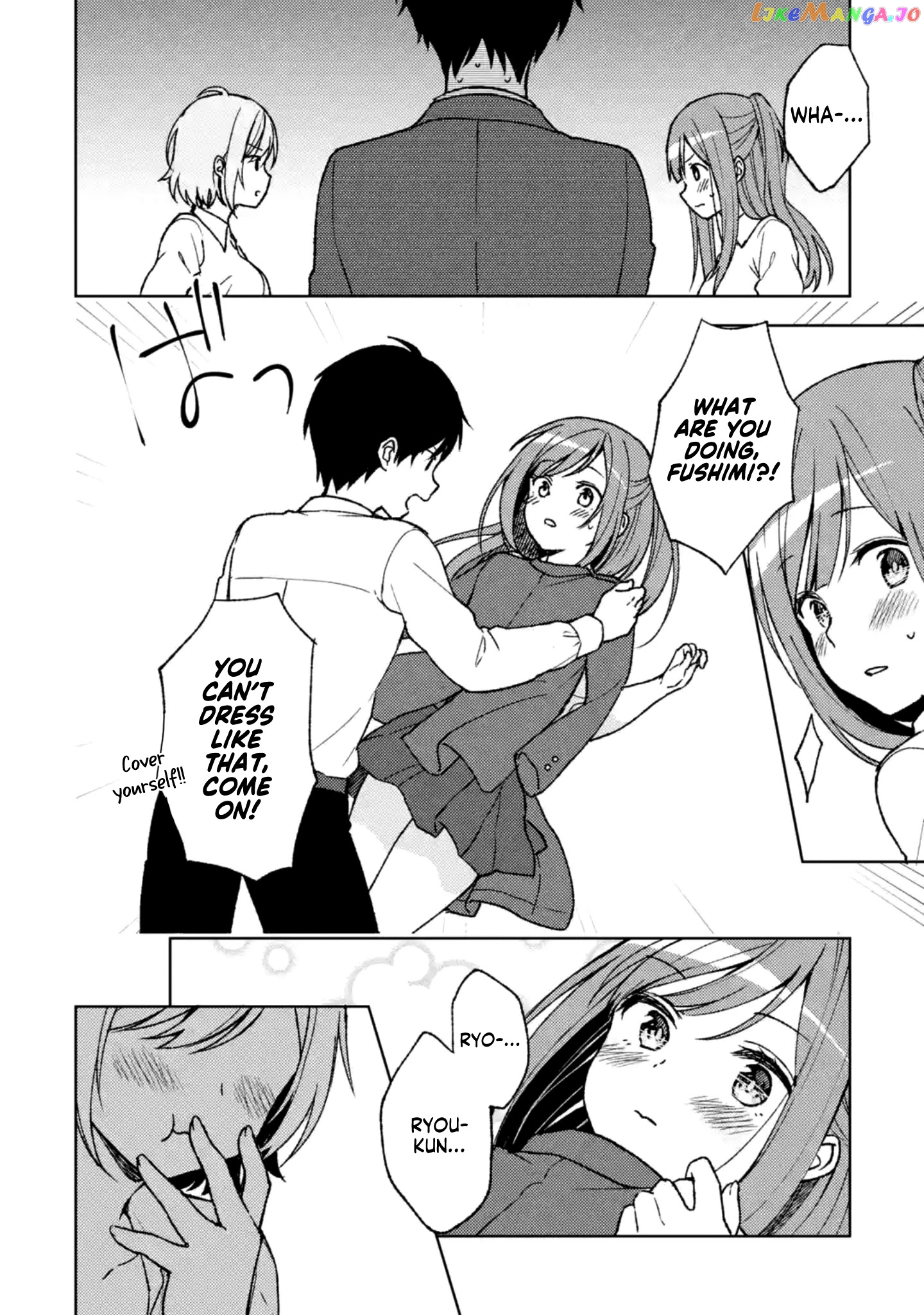 When I Rescued a Beautiful Girl Who Was About to Be Mol*sted, It Was My Childhood Friend Sitting Next to Me chapter 4 - page 8