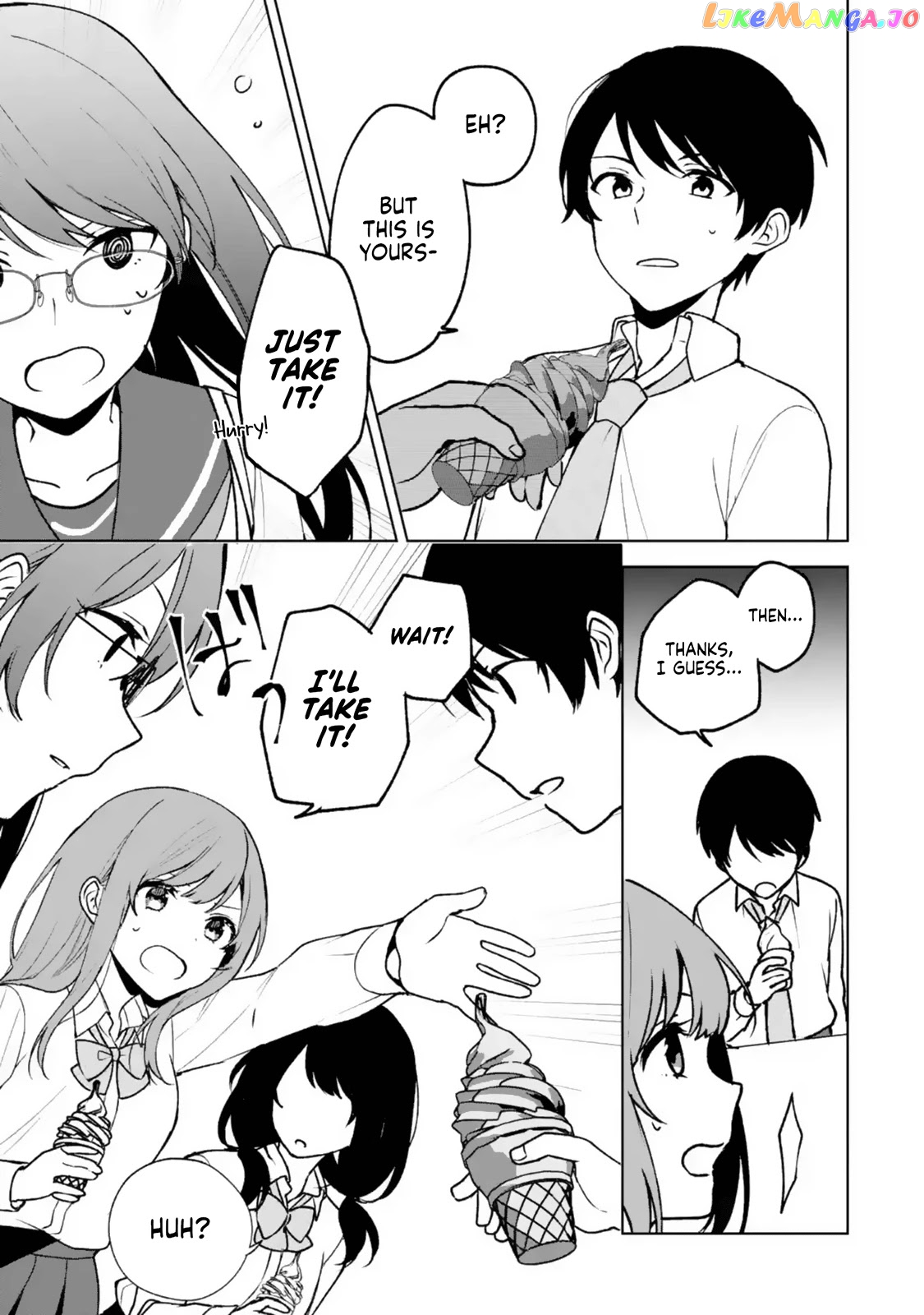 When I Rescued a Beautiful Girl Who Was About to Be Mol*sted, It Was My Childhood Friend Sitting Next to Me chapter 29 - page 20
