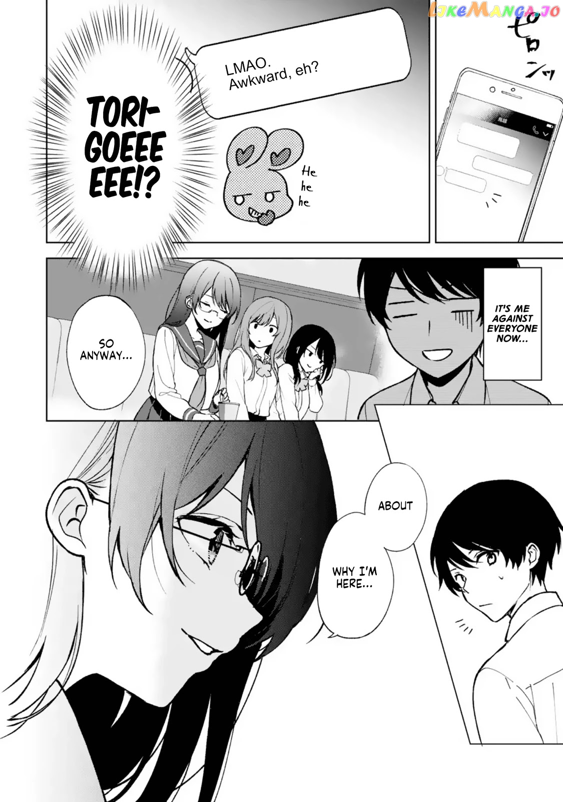 When I Rescued a Beautiful Girl Who Was About to Be Mol*sted, It Was My Childhood Friend Sitting Next to Me chapter 29 - page 9