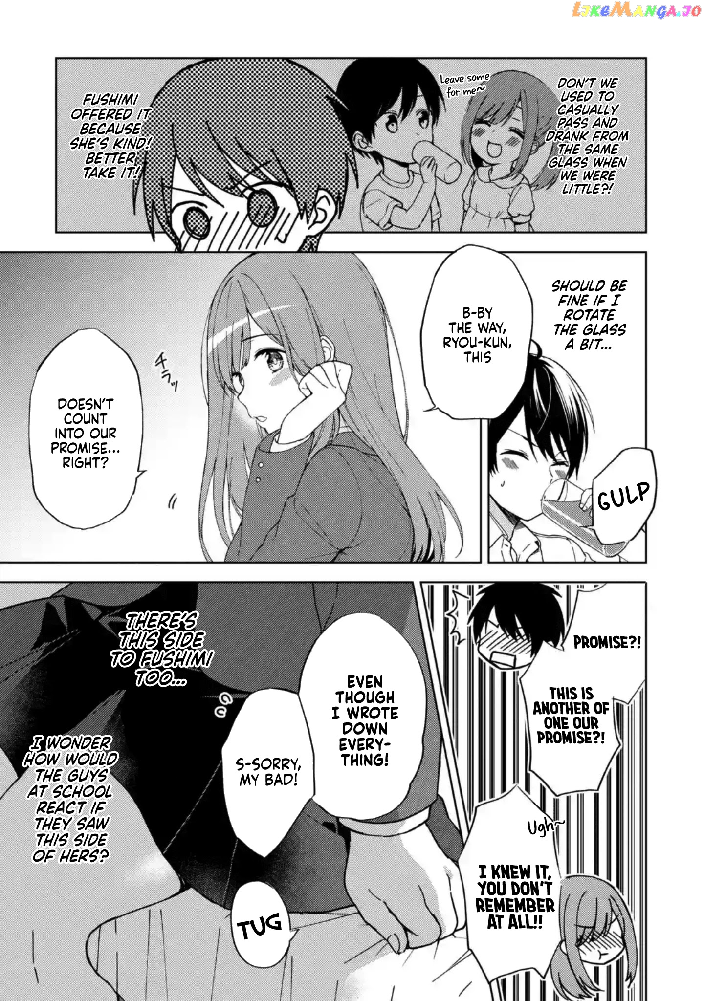 When I Rescued a Beautiful Girl Who Was About to Be Mol*sted, It Was My Childhood Friend Sitting Next to Me chapter 5 - page 11
