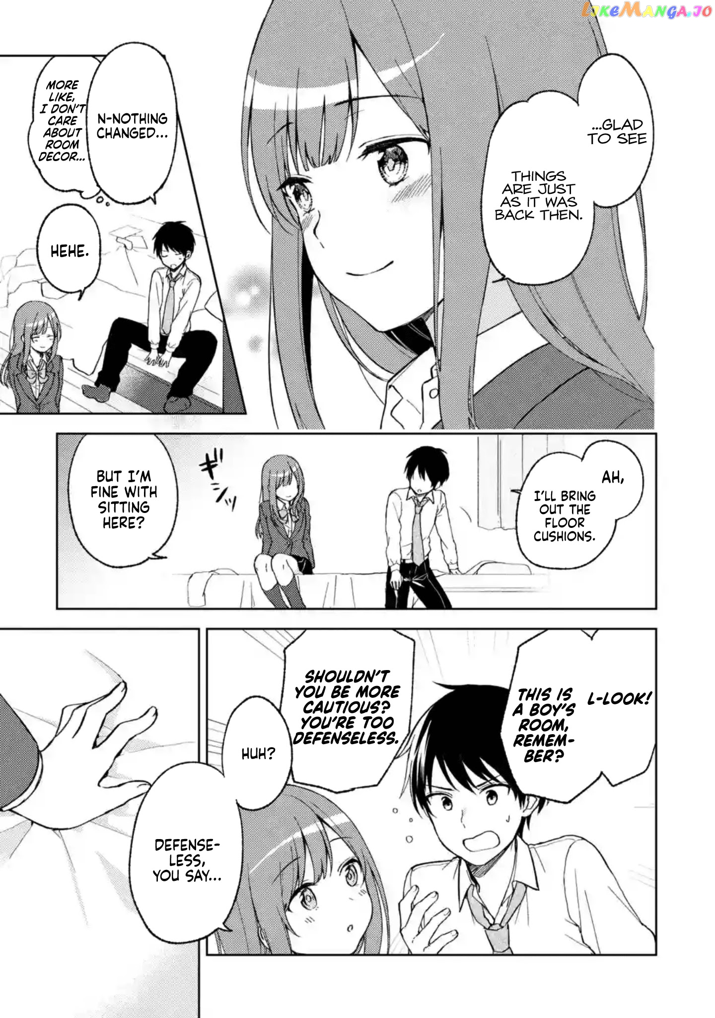 When I Rescued a Beautiful Girl Who Was About to Be Mol*sted, It Was My Childhood Friend Sitting Next to Me chapter 5 - page 7