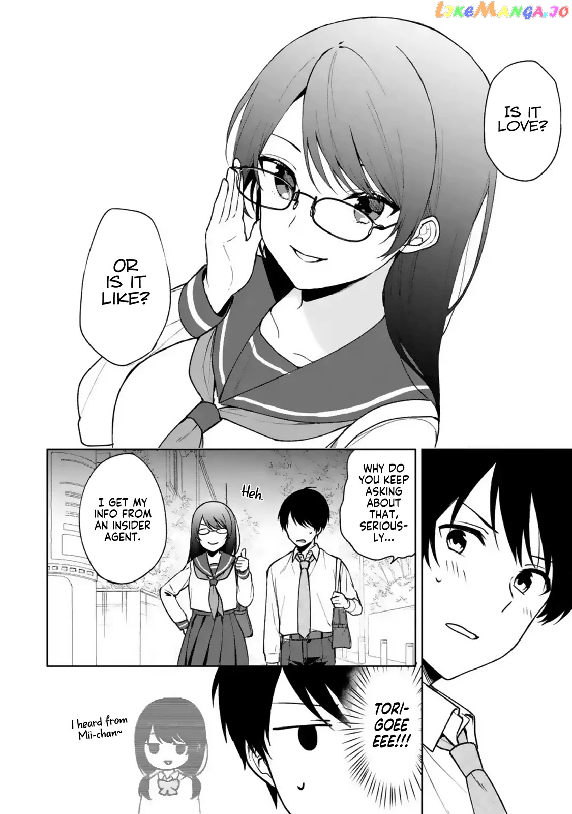 When I Rescued a Beautiful Girl Who Was About to Be Mol*sted, It Was My Childhood Friend Sitting Next to Me chapter 30 - page 7