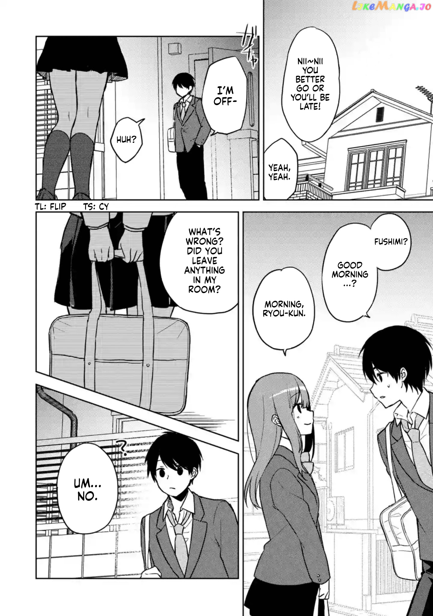 When I Rescued a Beautiful Girl Who Was About to Be Mol*sted, It Was My Childhood Friend Sitting Next to Me chapter 6 - page 14
