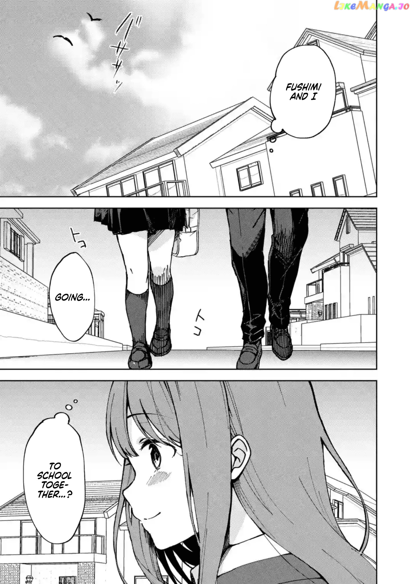 When I Rescued a Beautiful Girl Who Was About to Be Mol*sted, It Was My Childhood Friend Sitting Next to Me chapter 7 - page 1