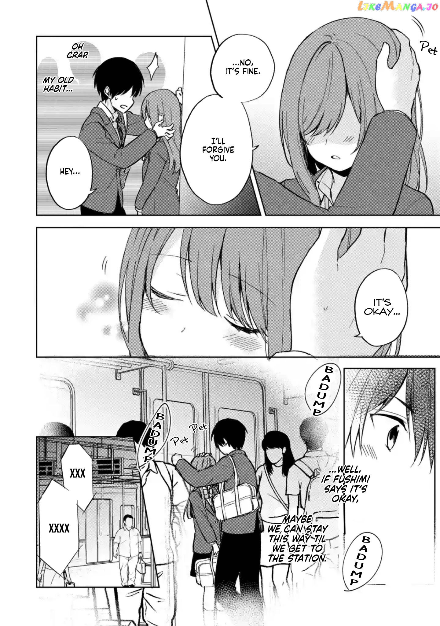 When I Rescued a Beautiful Girl Who Was About to Be Mol*sted, It Was My Childhood Friend Sitting Next to Me chapter 7 - page 14